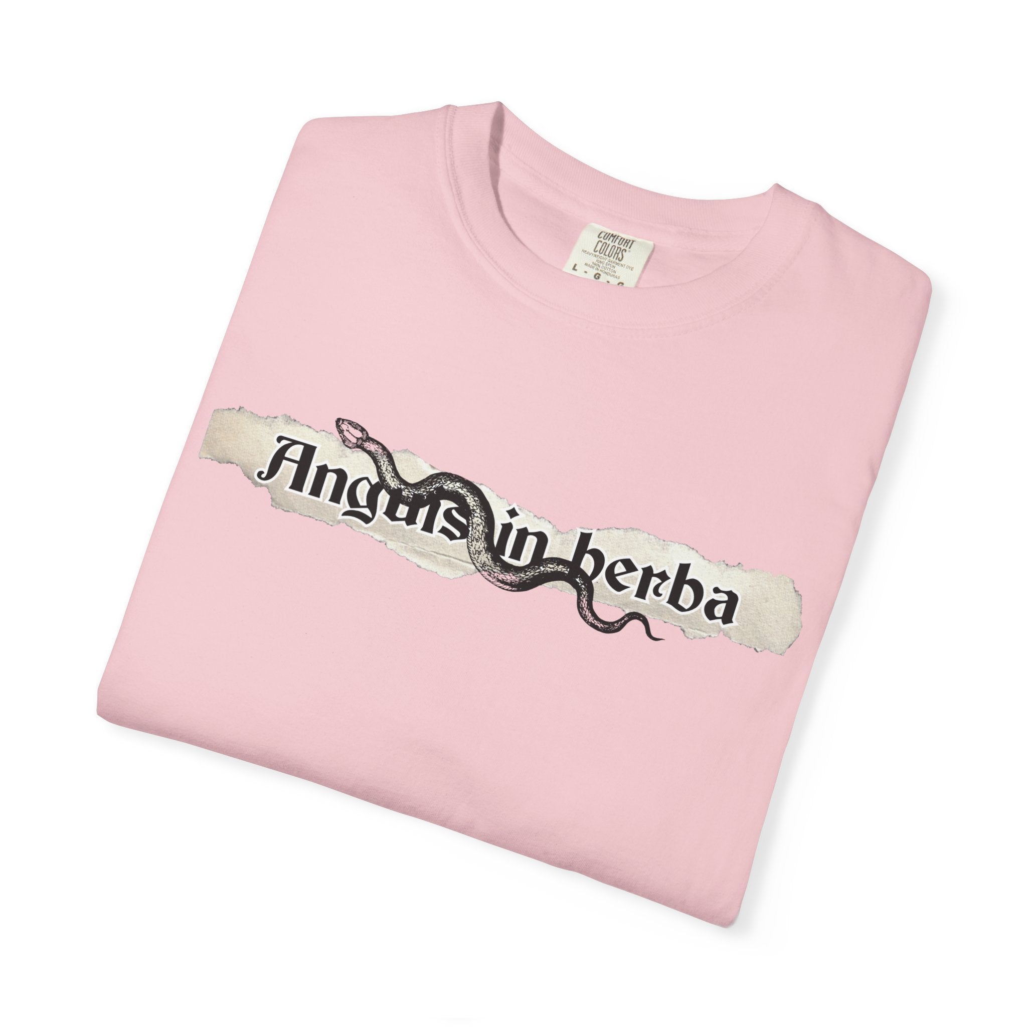 Women's “Anguis in herba” – “A snake in the grass” (hidden danger) T-Shirt