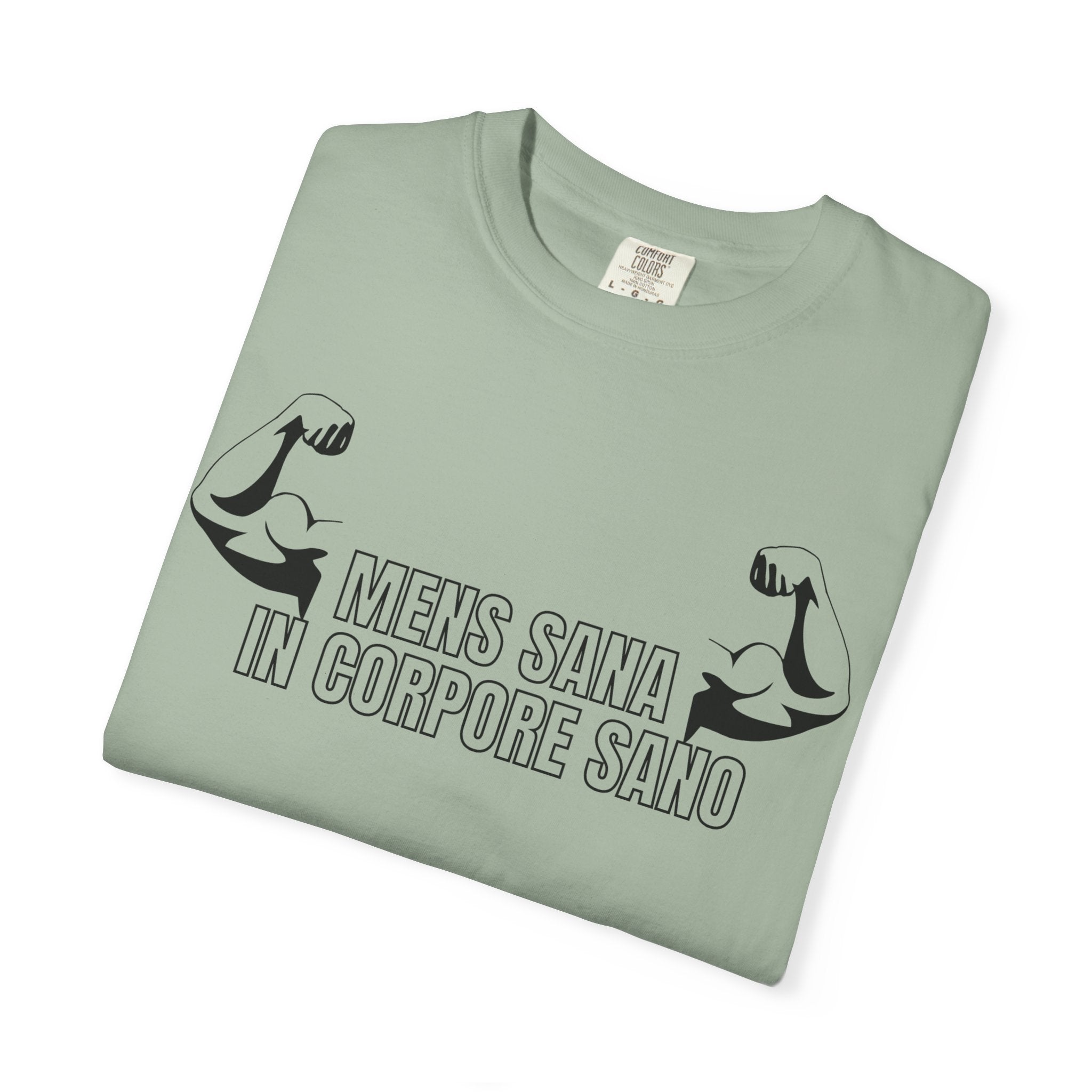 Men's "Mens sana in corpore sano" - "A healthy mind in a healthy body" T-shirt