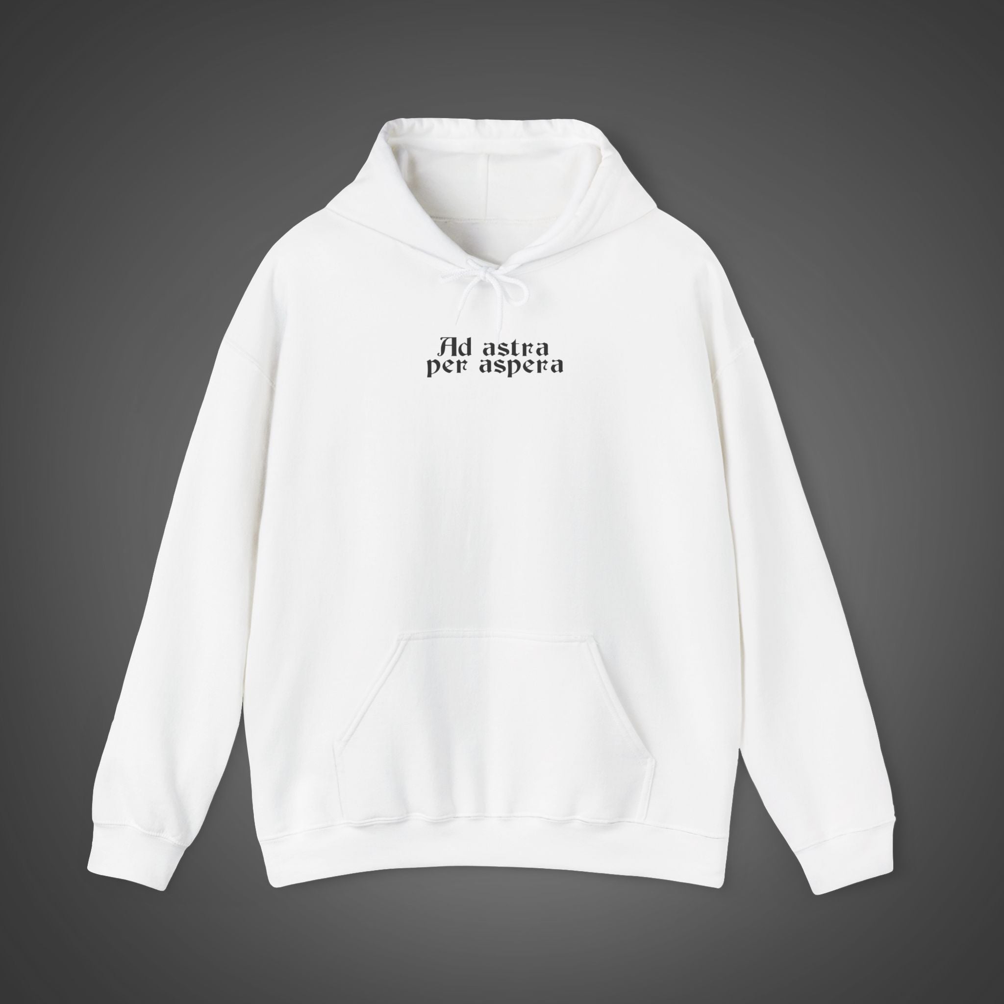Men's "Ad astra per aspera" - "To the stars through difficulties" Hoodie