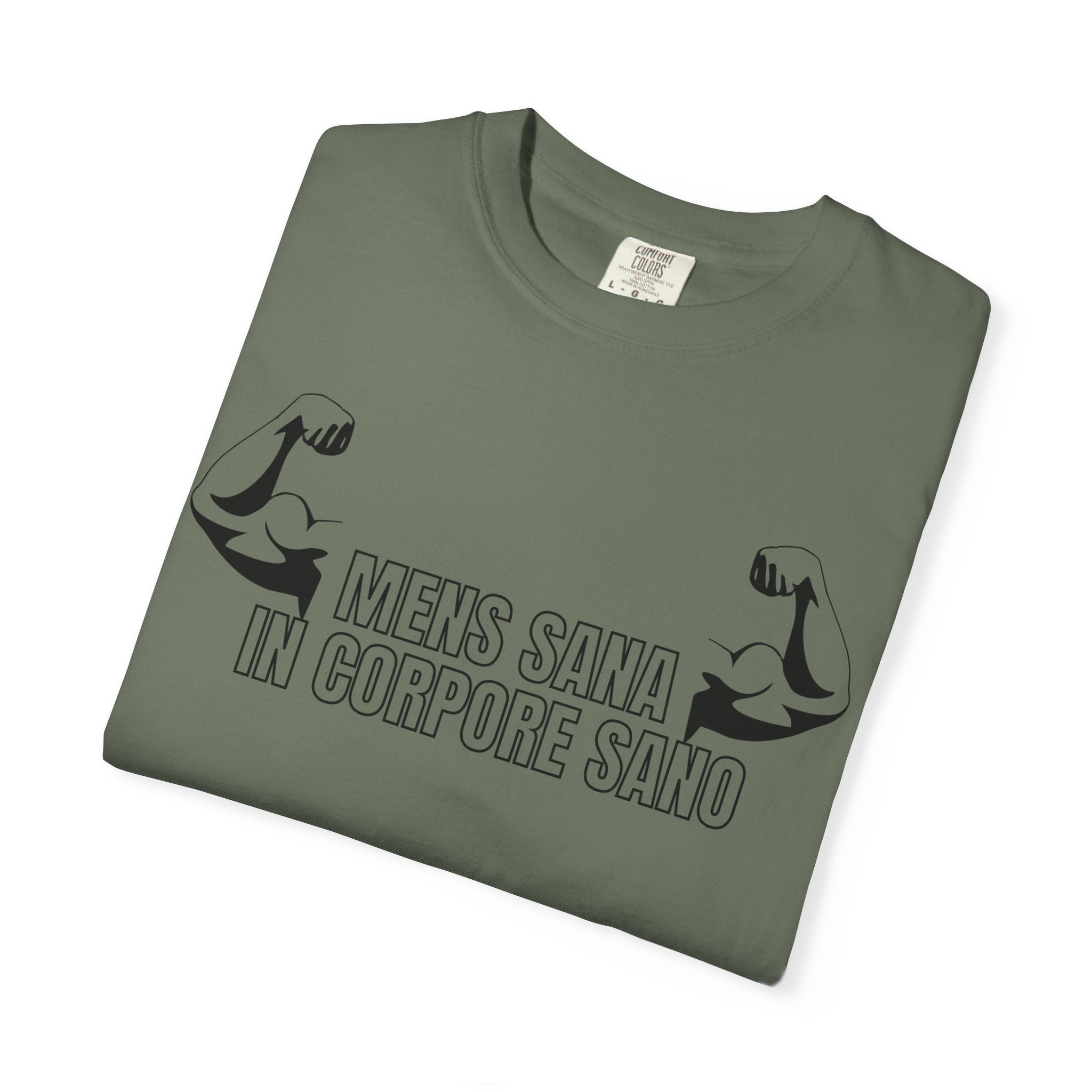 Men's "Mens sana in corpore sano" - "A healthy mind in a healthy body" T-shirt