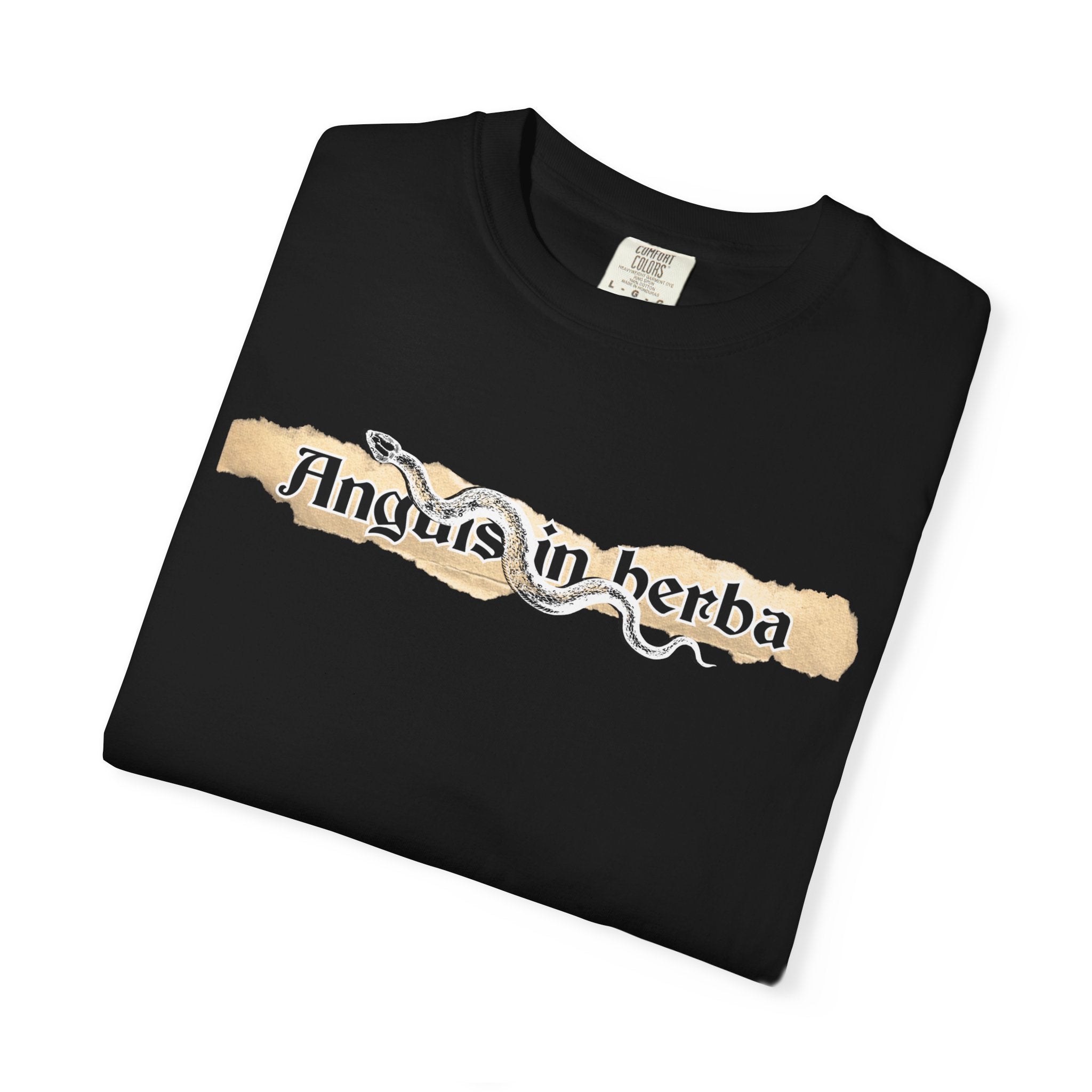 Women's “Anguis in herba” – “A snake in the grass” (hidden danger) T-Shirt