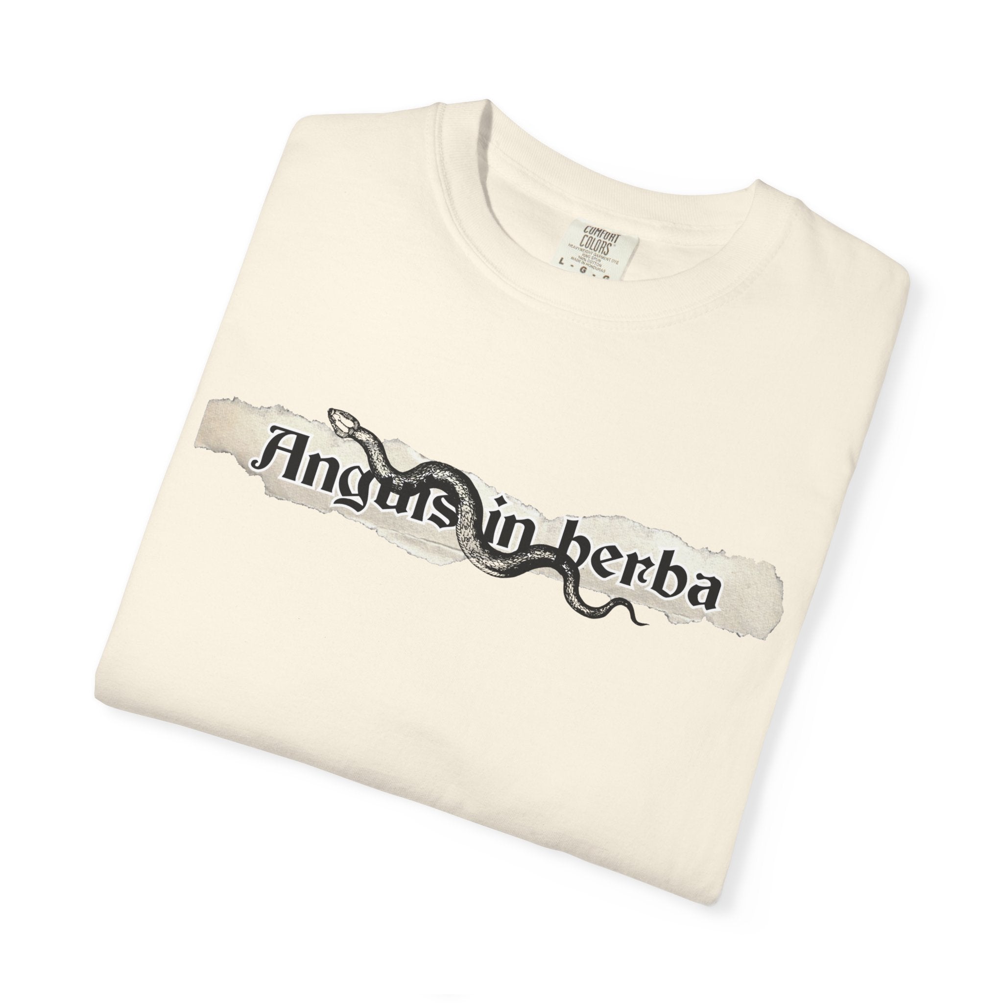 Women's “Anguis in herba” – “A snake in the grass” (hidden danger) T-Shirt