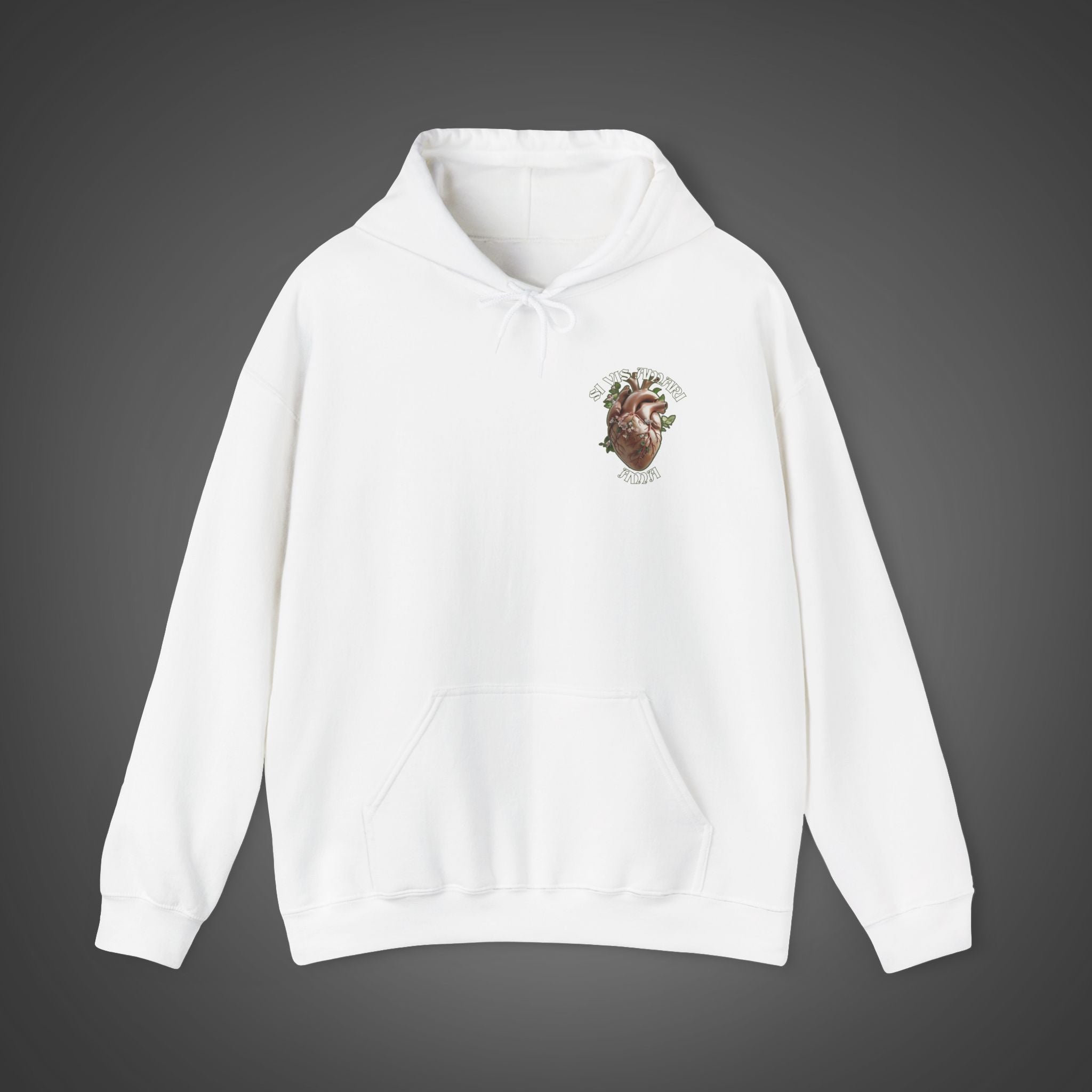 Men's "Si vis amari, ama" - "If you want to be loved, love" Hoodie