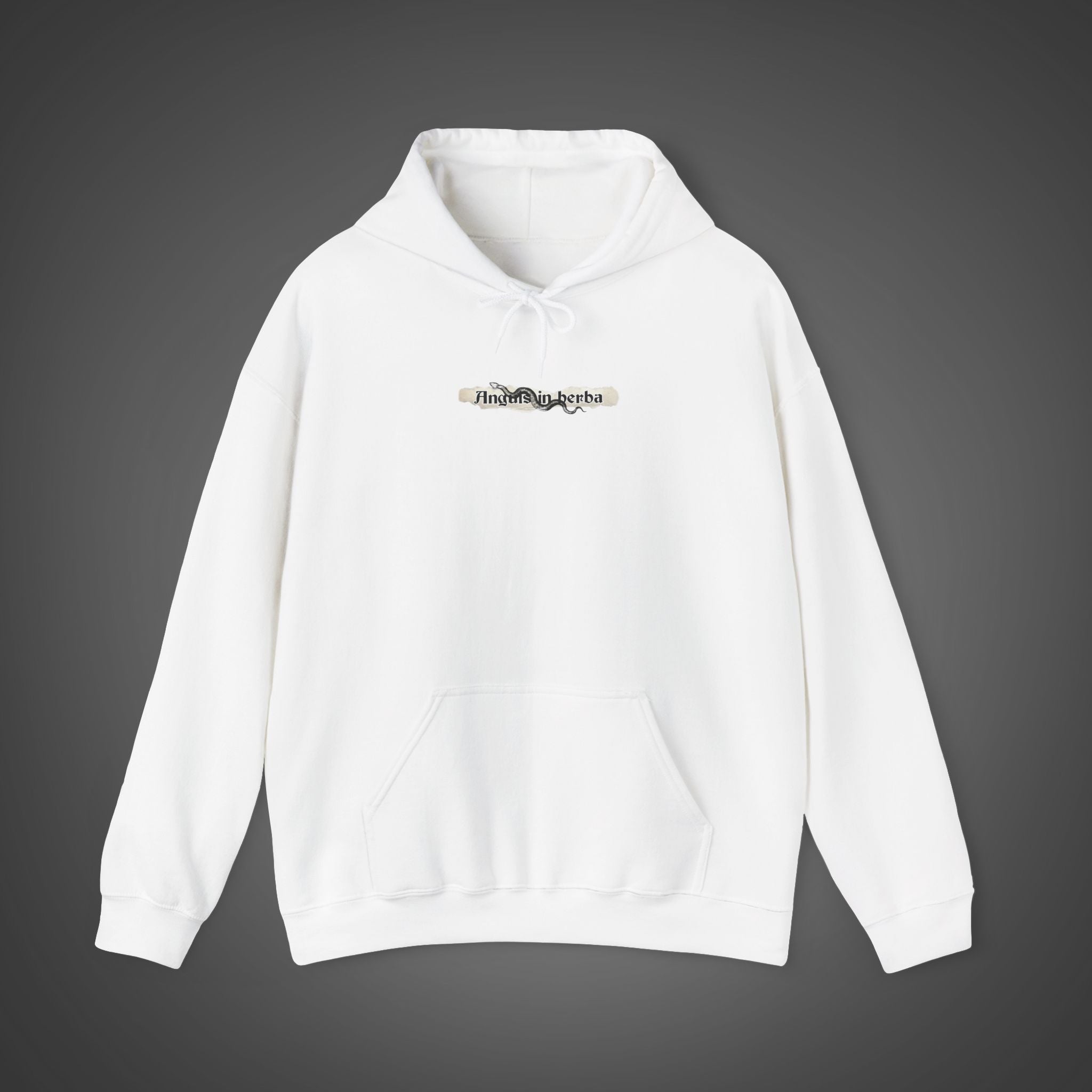 Women's "Anguis in herba" - "A snake in the grass"(hidden danger) Hoodie