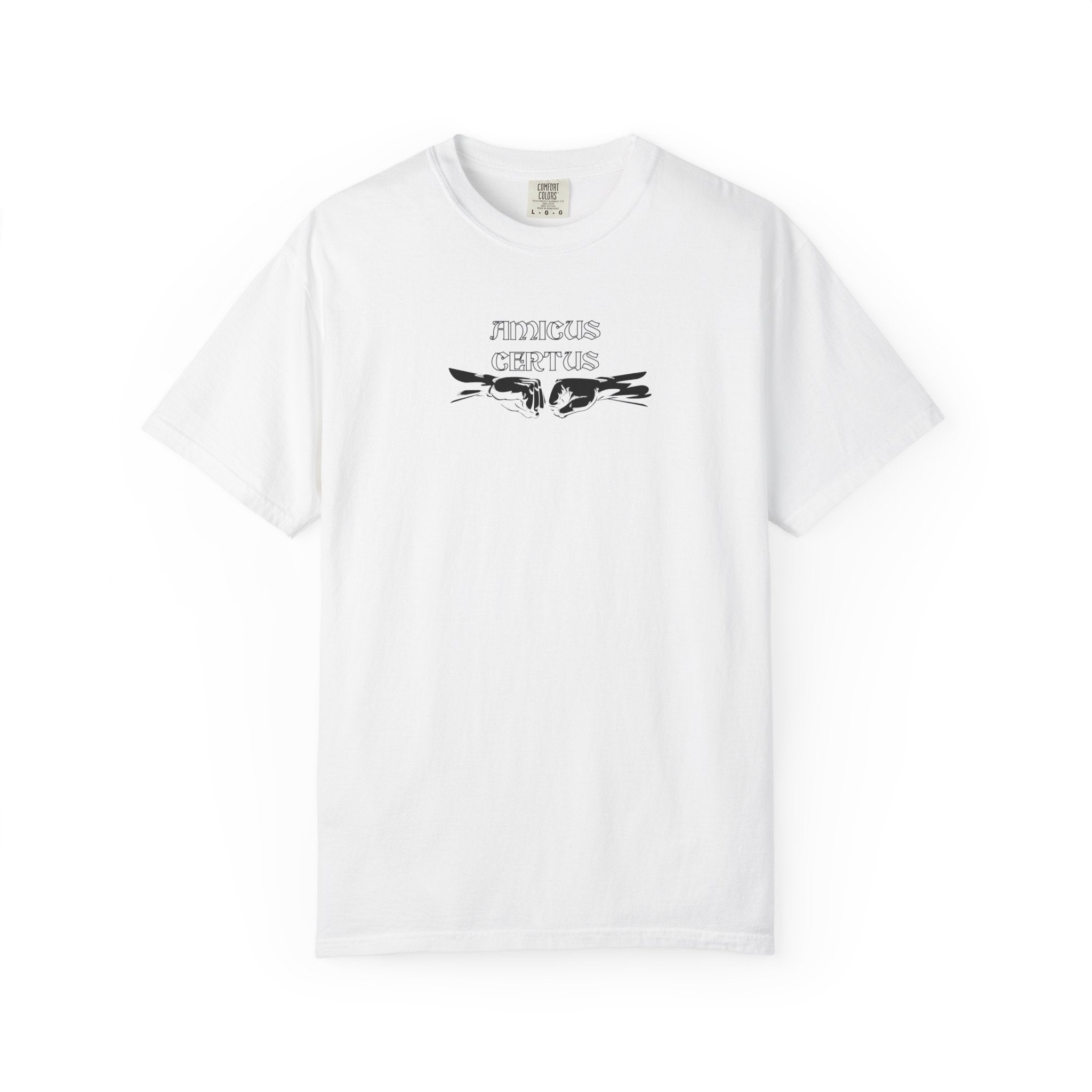 Men's "Amicus certus in re incerta cernitur - "A true friend is known in time of need" T-Shirt