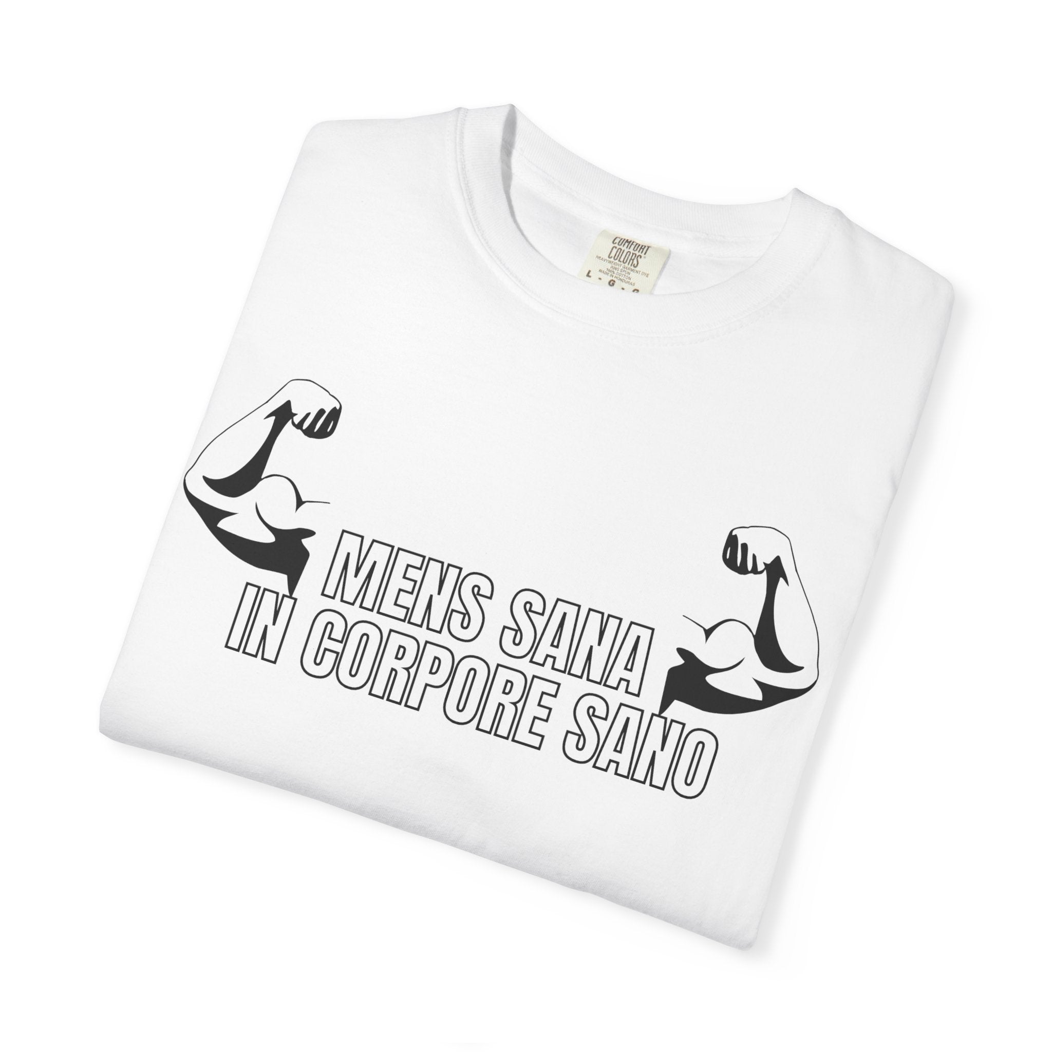 Men's "Mens sana in corpore sano" - "A healthy mind in a healthy body" T-shirt
