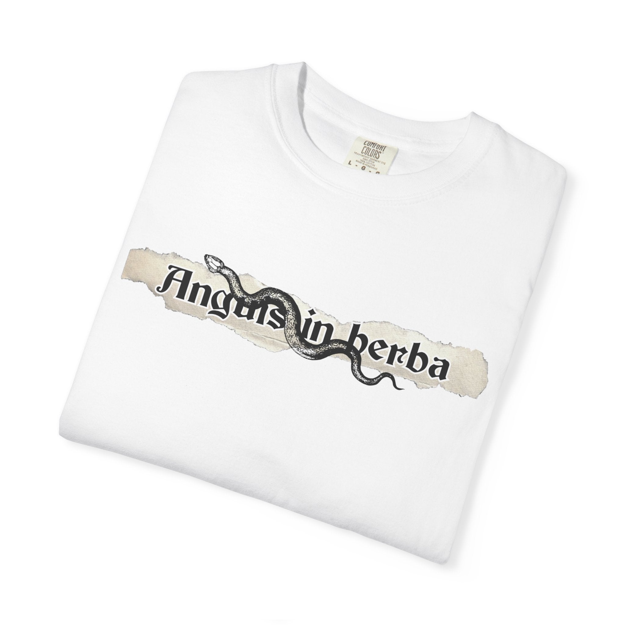 Women's “Anguis in herba” – “A snake in the grass” (hidden danger) T-Shirt