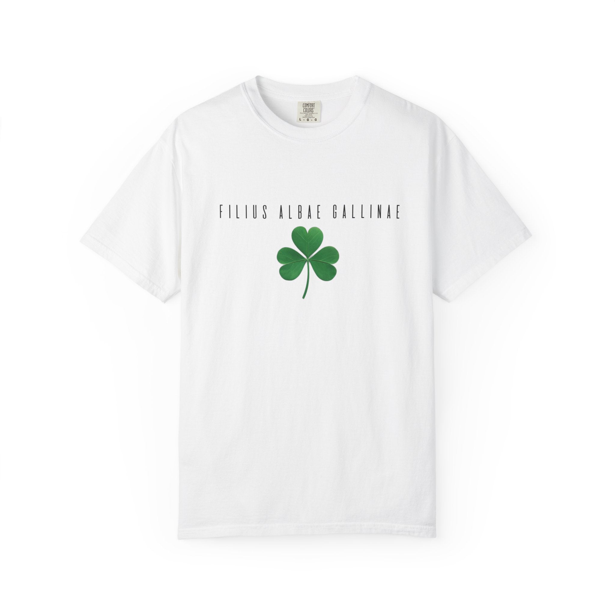 Women's "Filius albae gallinae" - "A child of the white hen" T-Shirt