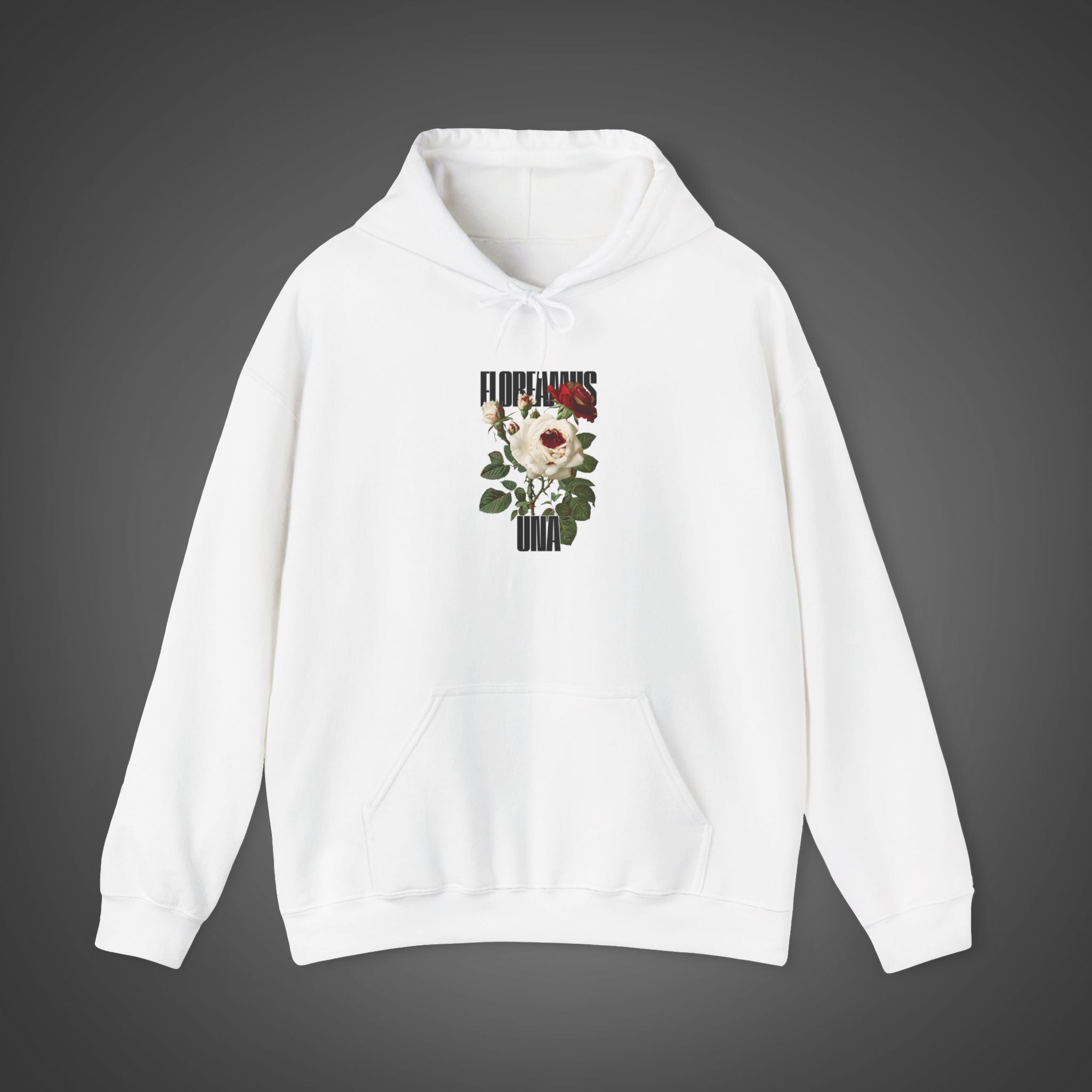 Men's "Floreamus una" - "Let's bloom together" Hoodie