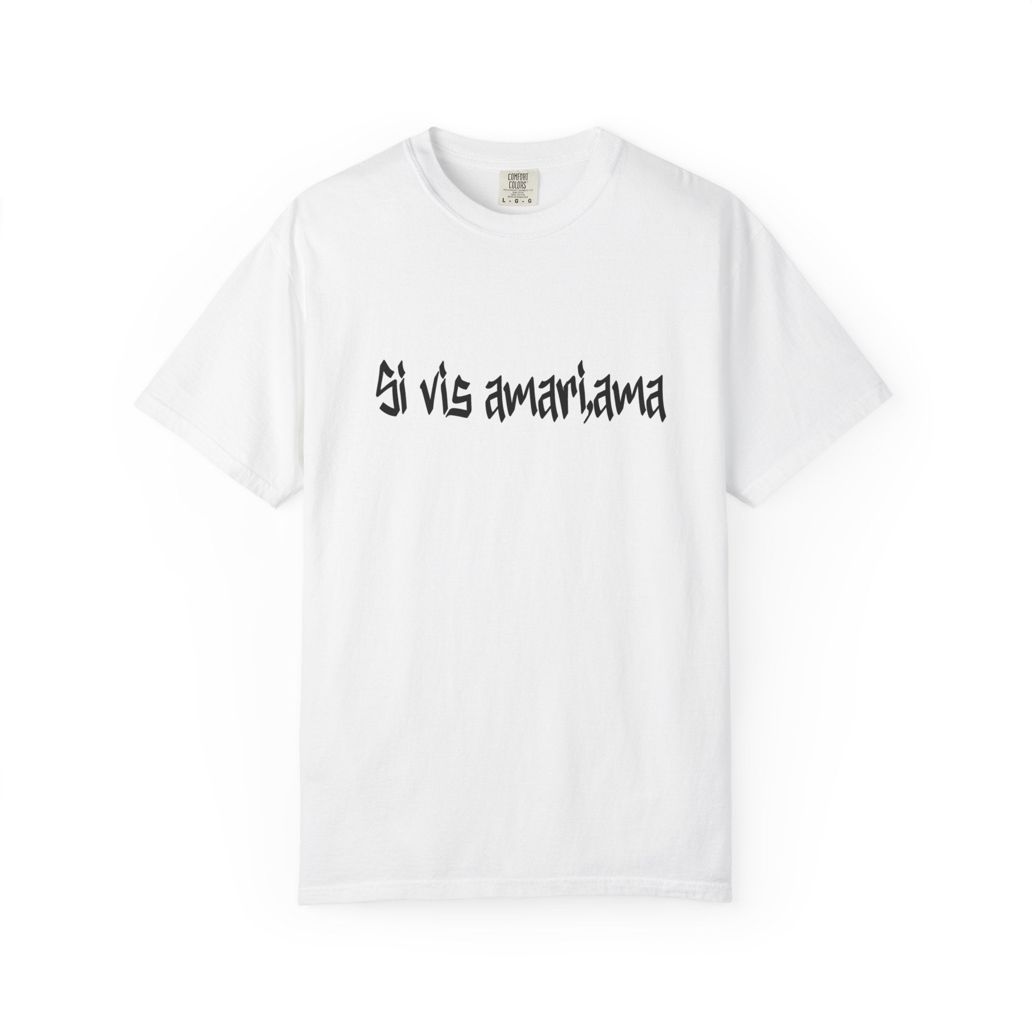 Men's "Si vis amari, ama" - "If you want to be loved, love" T-shirt