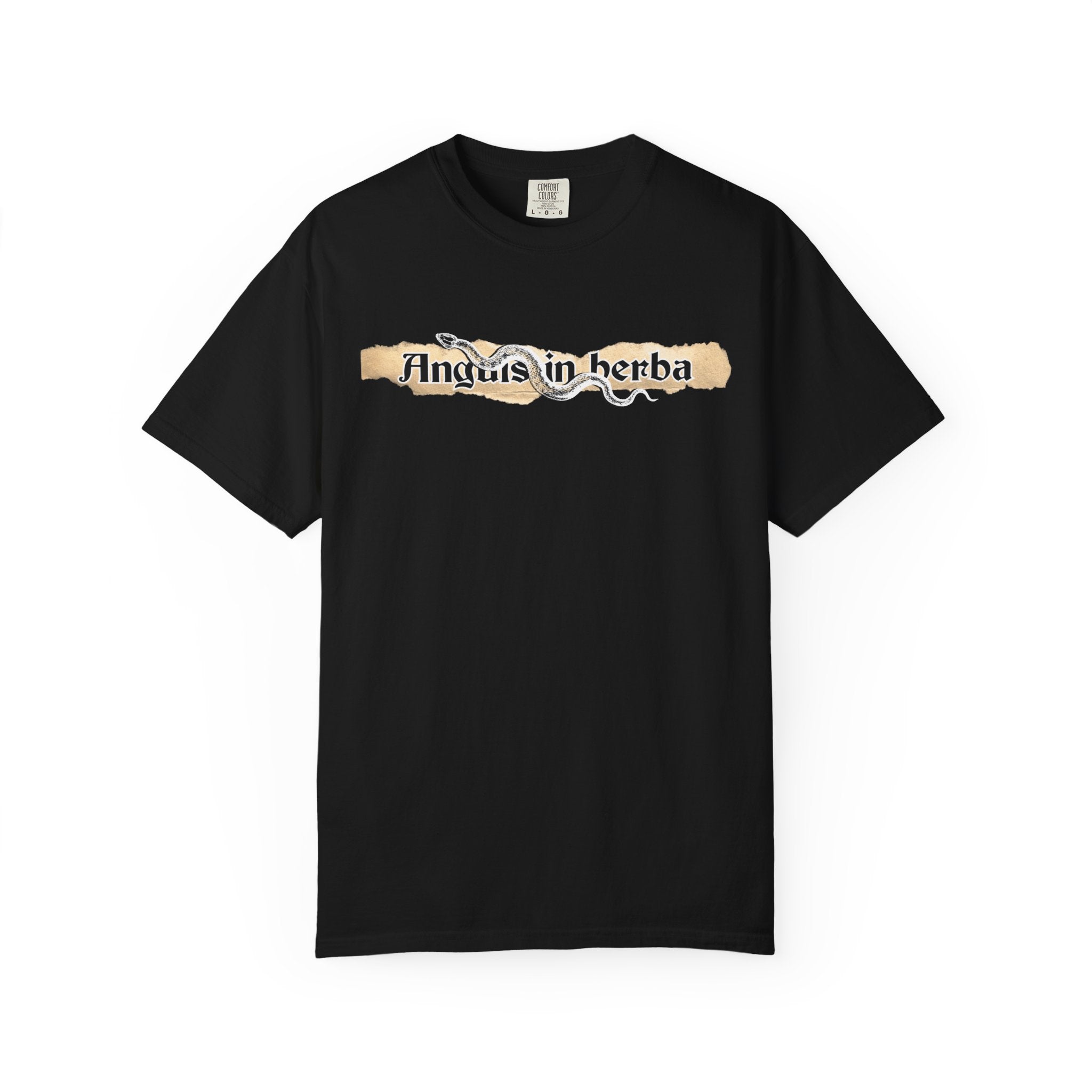 Women's “Anguis in herba” – “A snake in the grass” (hidden danger) T-Shirt