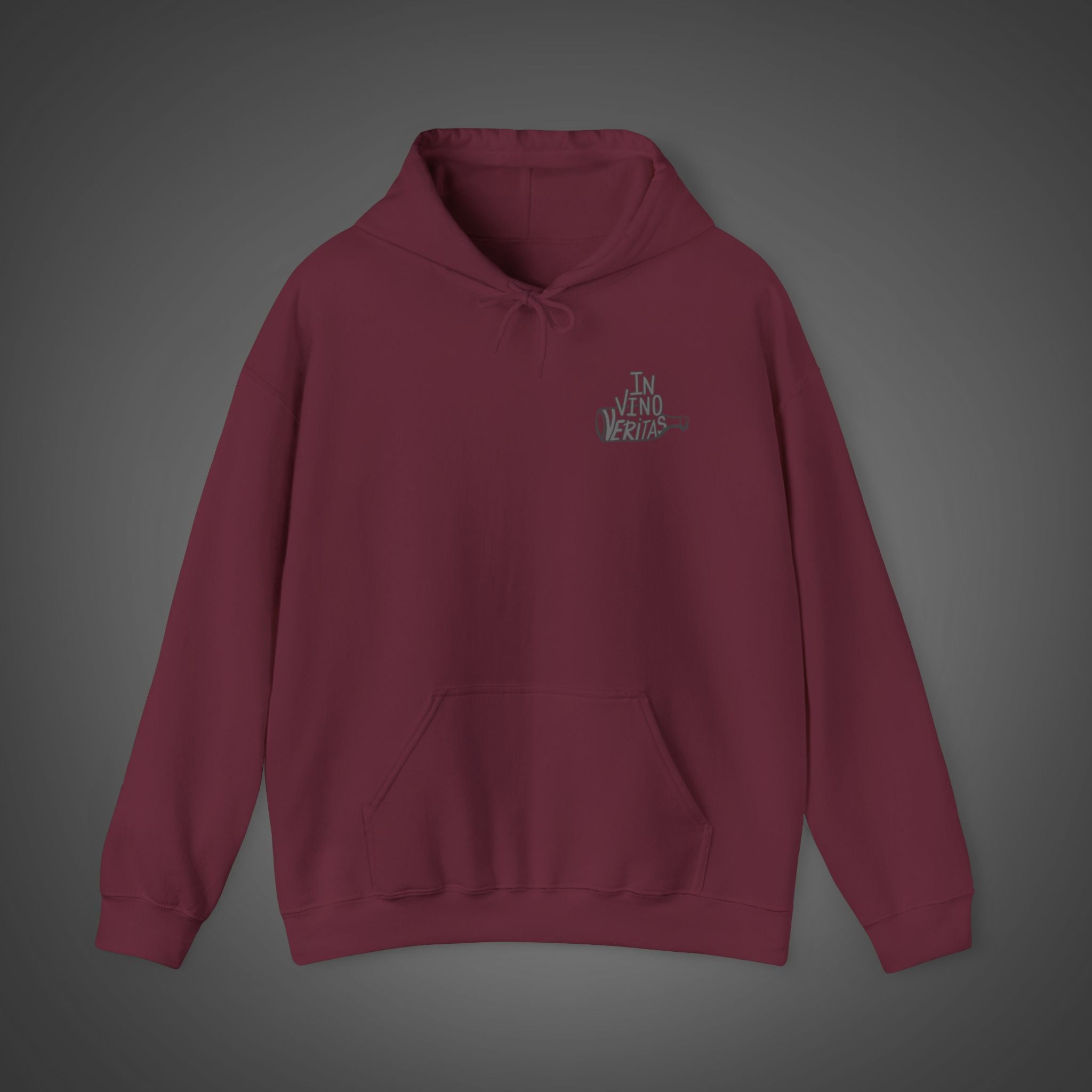 Men's "In vino veritas" - "In wine, truth" Hoodie