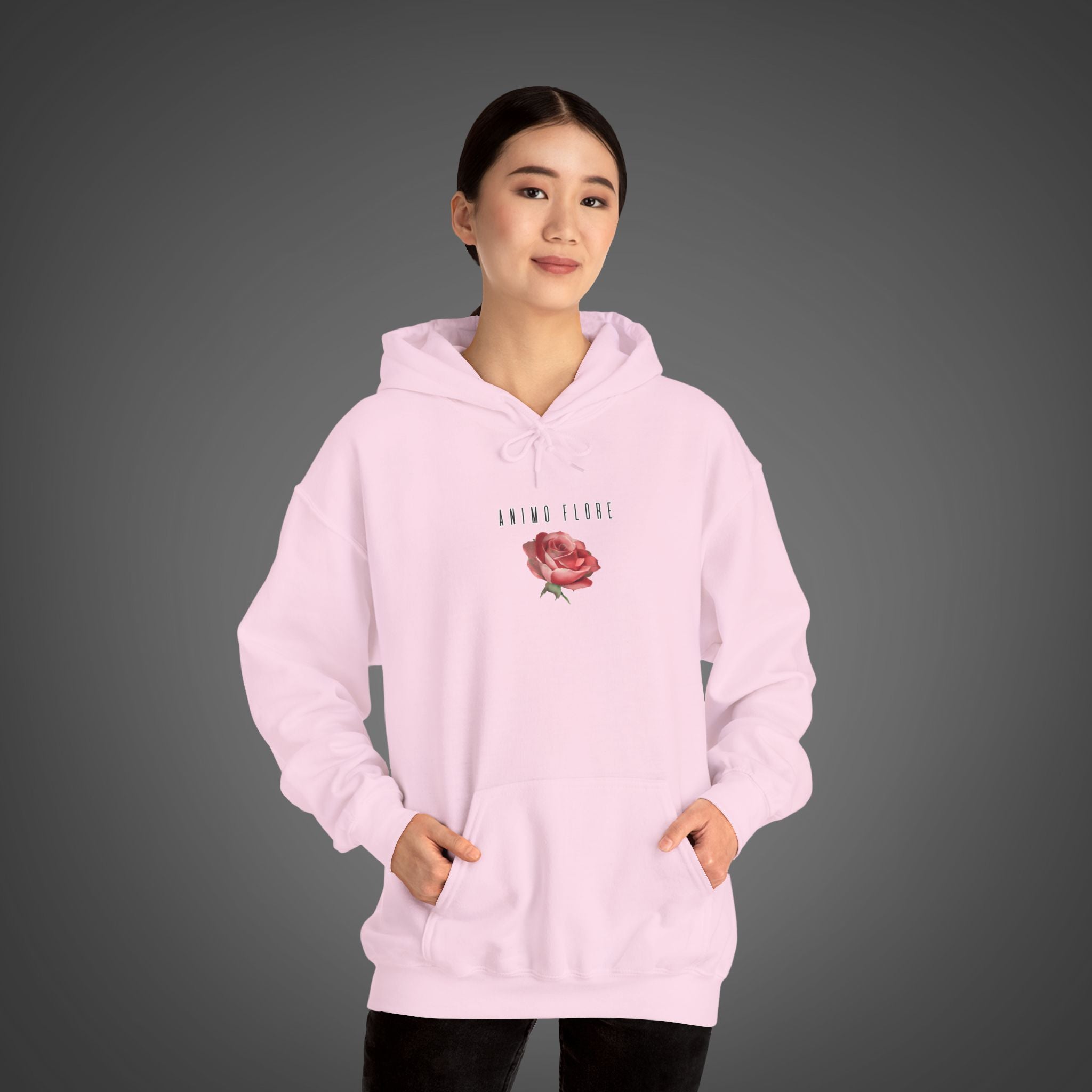 Women's "Animo flore" - "To bloom from within" Hoodie