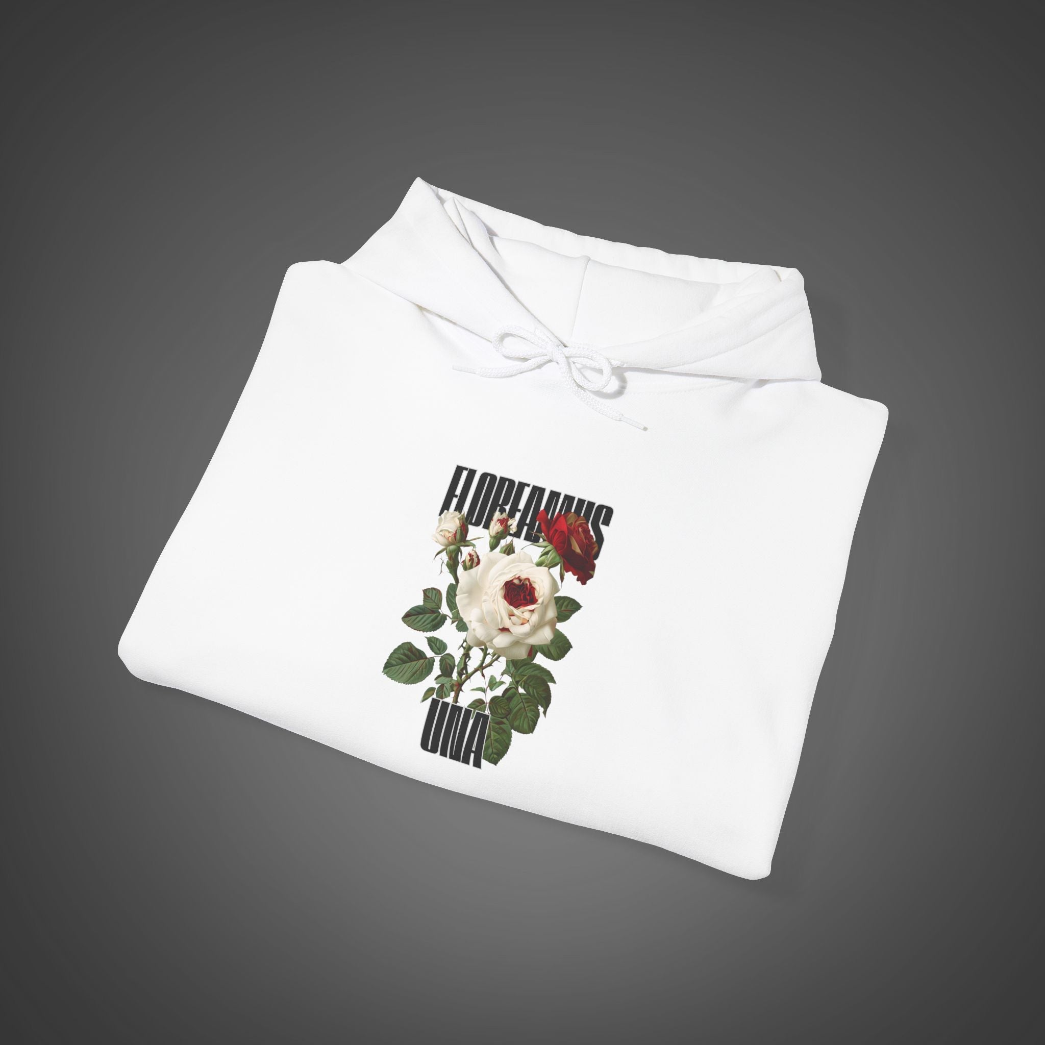 Men's "Floreamus una" - "Let's bloom together"  Hoodie