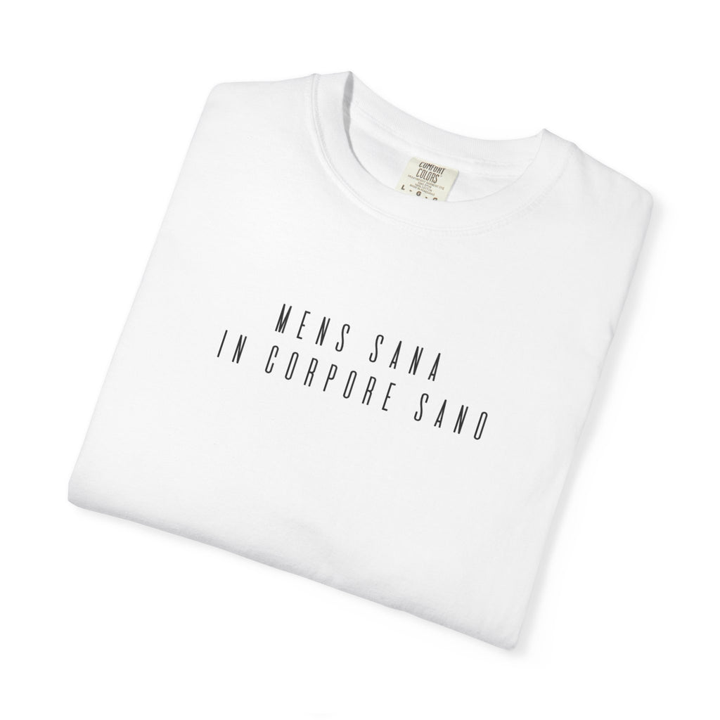 Women's "Mens sana in corpore sano" - "A healthy mind in a healthy body" T-Shirt