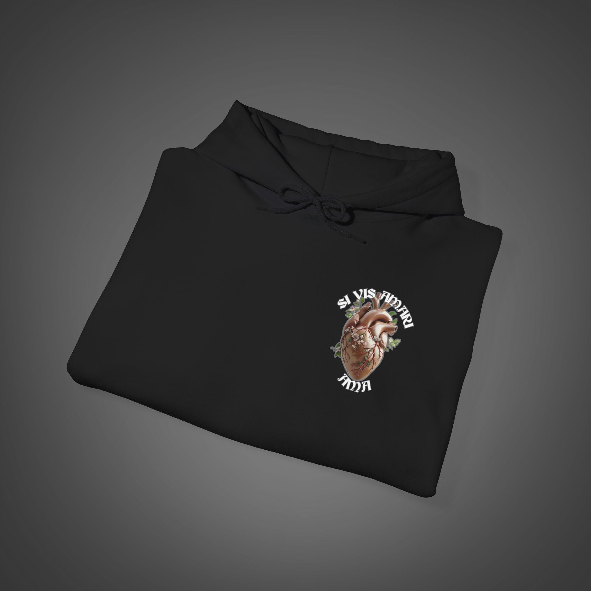 Men's "Si vis amari, ama" - "If you want to be loved, love" Hoodie
