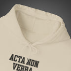 Women's "Acta non verba" - "Deeds, not words"  Hoodie