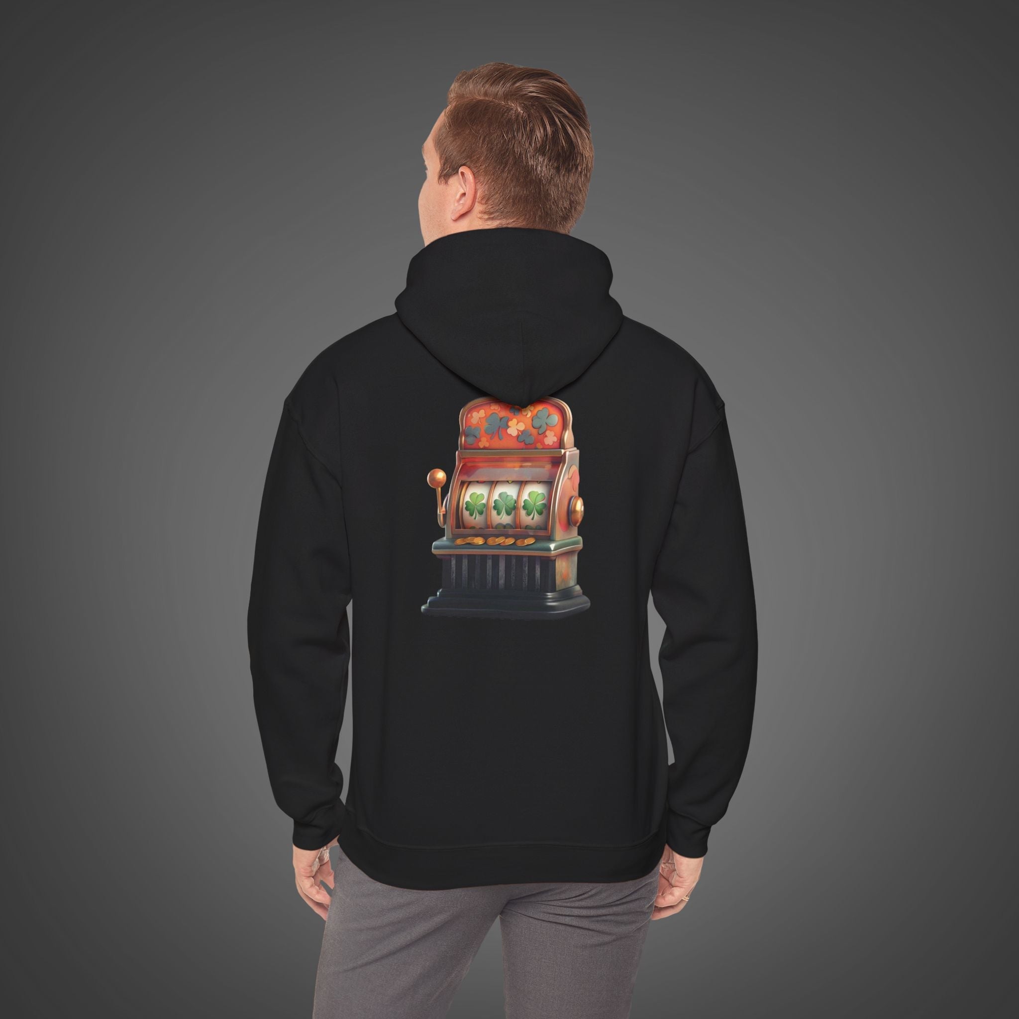 Men's "Filius albae gallinae" - "A child of the white hen" Hoodie