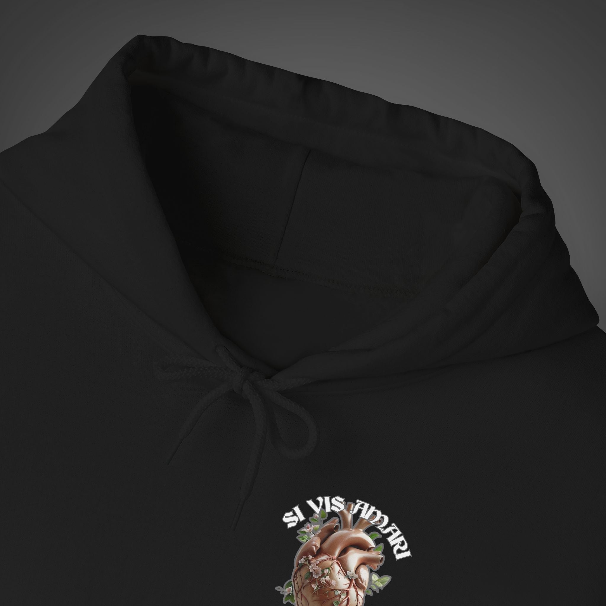 Men's "Si vis amari, ama" - "If you want to be loved, love" Hoodie