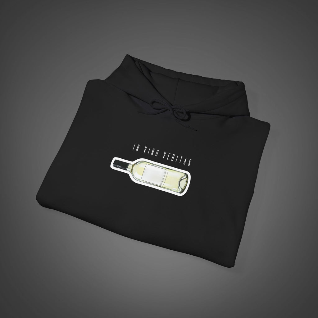 Women's "In vino veritas" - "In wine, truth" (Wine Bottle) Hoodie