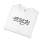 Women 's "Labor Omnia Vincit " - "Work conquers all" T-shirt