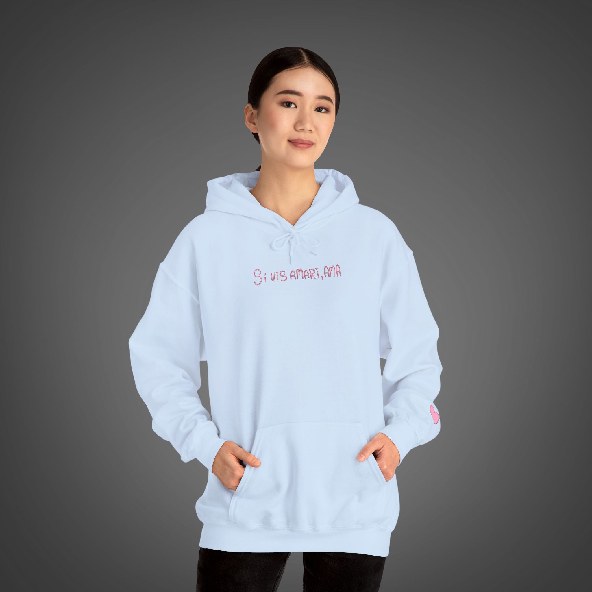 Women's "Si vis amari, ama" - "If you want to be loved, love" Hoodie