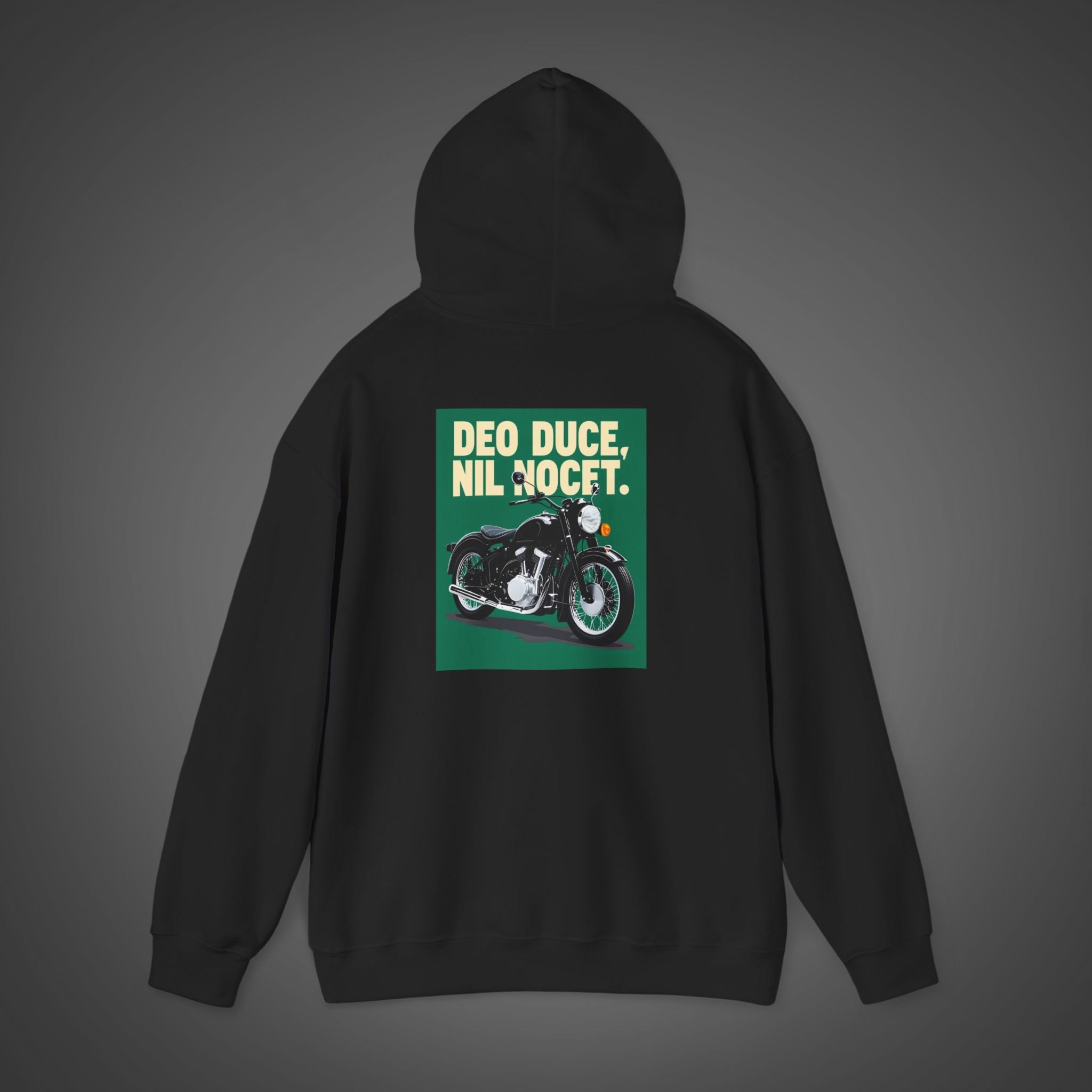 Men's "Deo duce, nil nocet" - "With God as my guide, nothing harms me" Hoodie