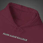 Men's "Filius albae gallinae" - "A child of the white hen" Hoodie