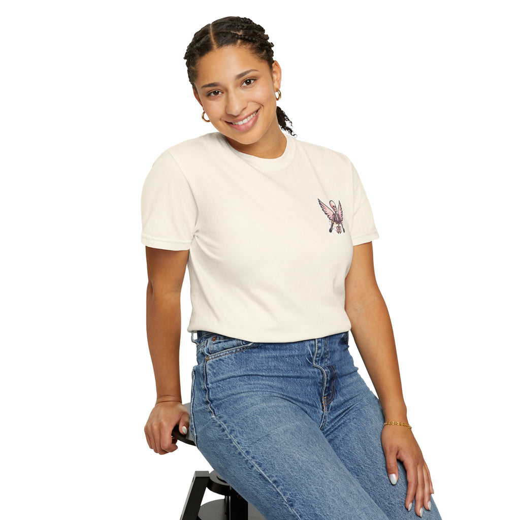 Women's "Alis grave nil" - "Nothing is heavy to those who have wings" T-Shirt