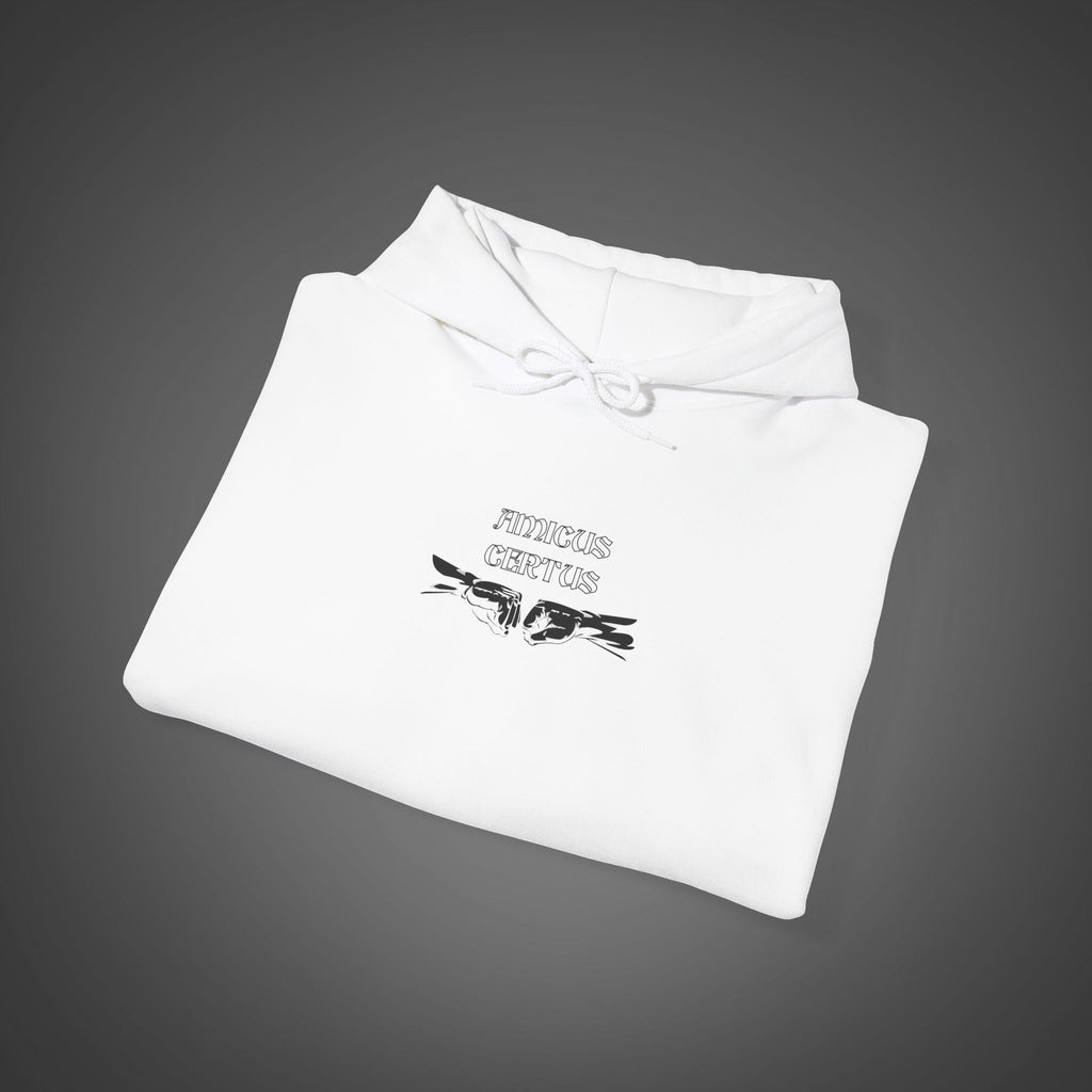 Men's "Amicus certus in re incerta cernitur - "A true friend is known in time of need" Hoodie