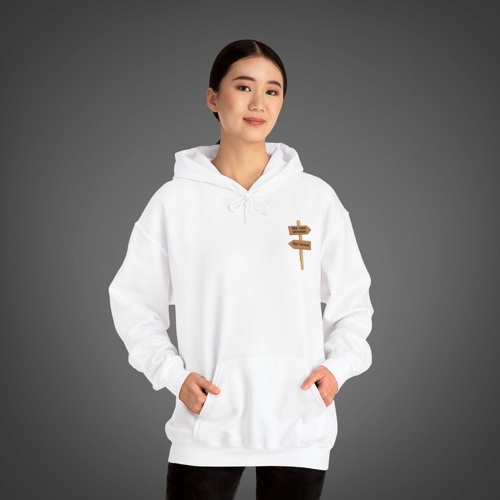 Women's  Aut viam inveniam aut facuam " - "Either I’ll find a way or I’ll make one " Hoodie