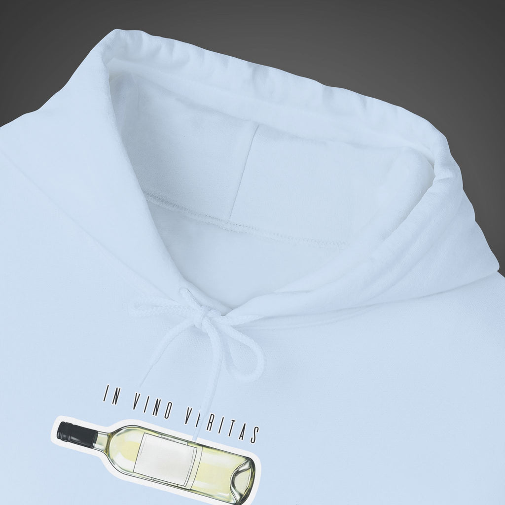 Women's "In vino veritas" - "In wine, truth" (Wine Bottle) Hoodie