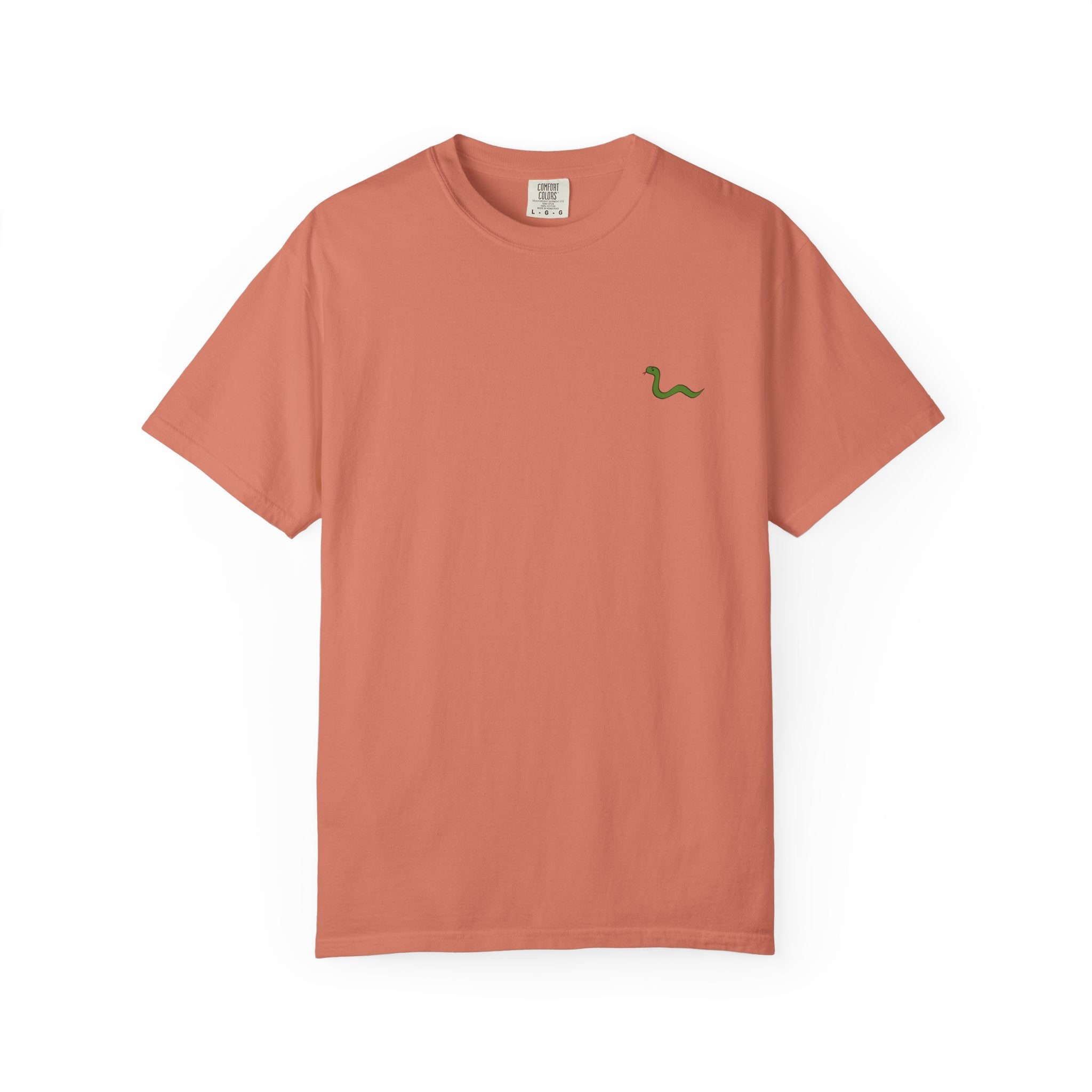 Women's "Anguis in herba" - "A snake in the grass"(hidden danger) T-shirt