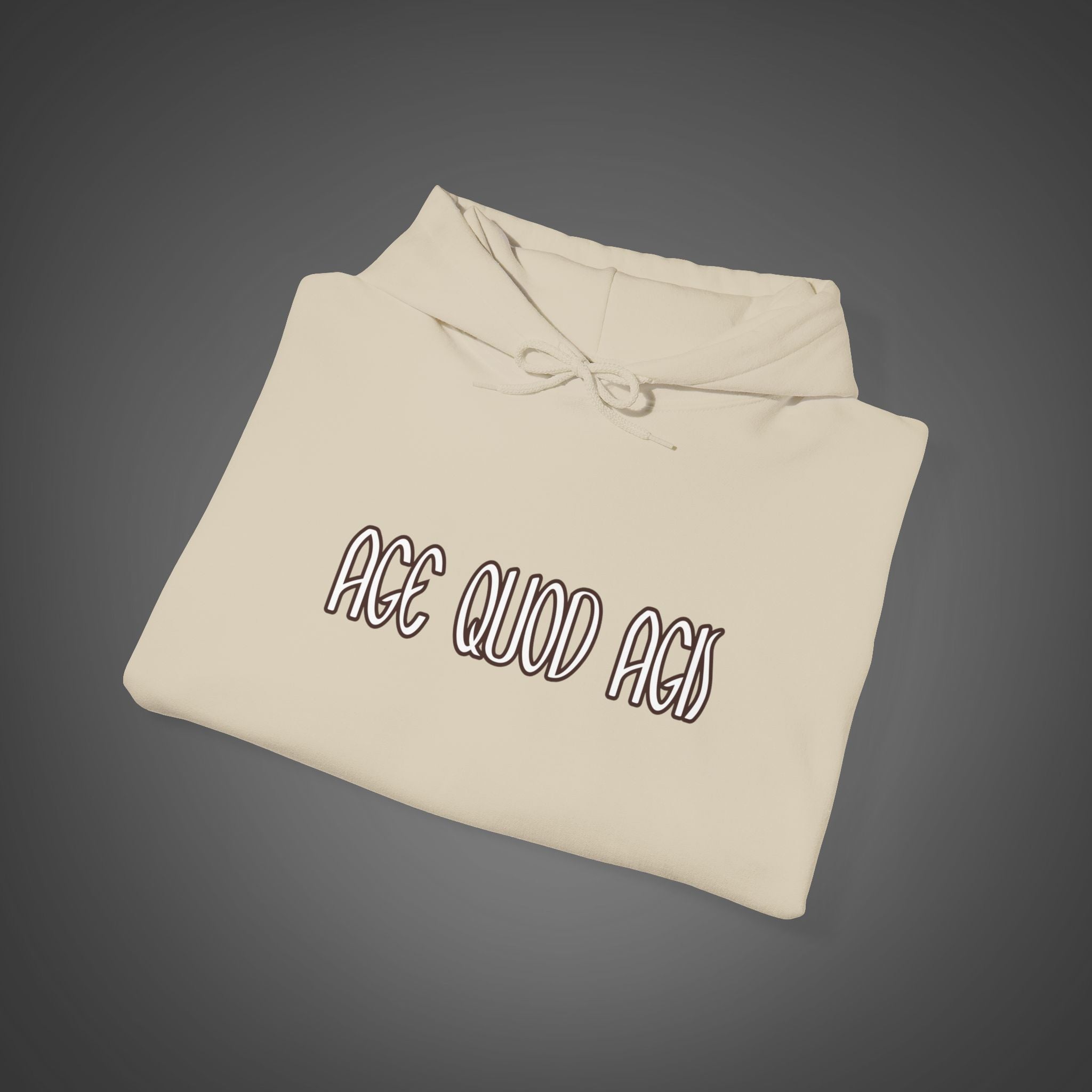Women's "Age quod agis" - " Do what you are doing"(be present)" Hoodie