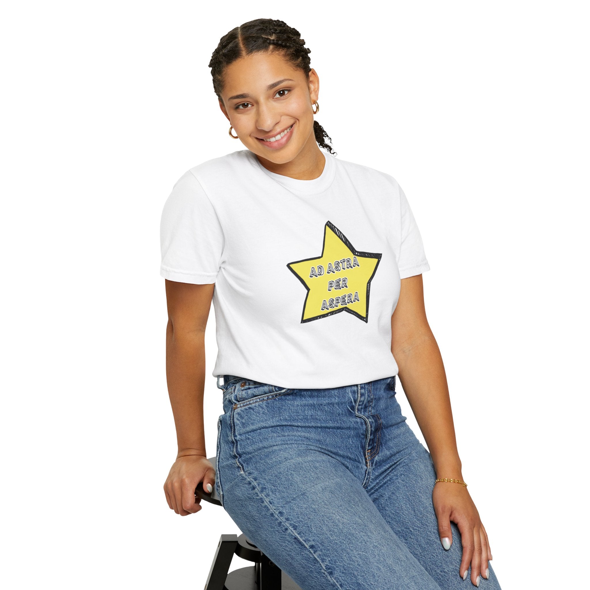 Women's "Ad astra per aspera" - "To the stars through difficulties" T-Shirt