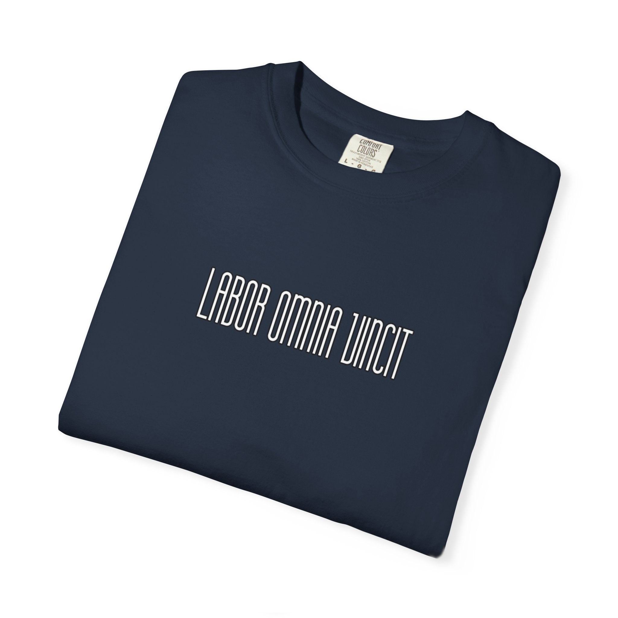 Men's "Labor Omnia Vincit " - "Work conquers all" T-shirt