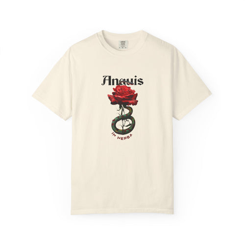Men's Garment-Dyed "Anguis in herba" - "A snake in the grass" T-Shirt