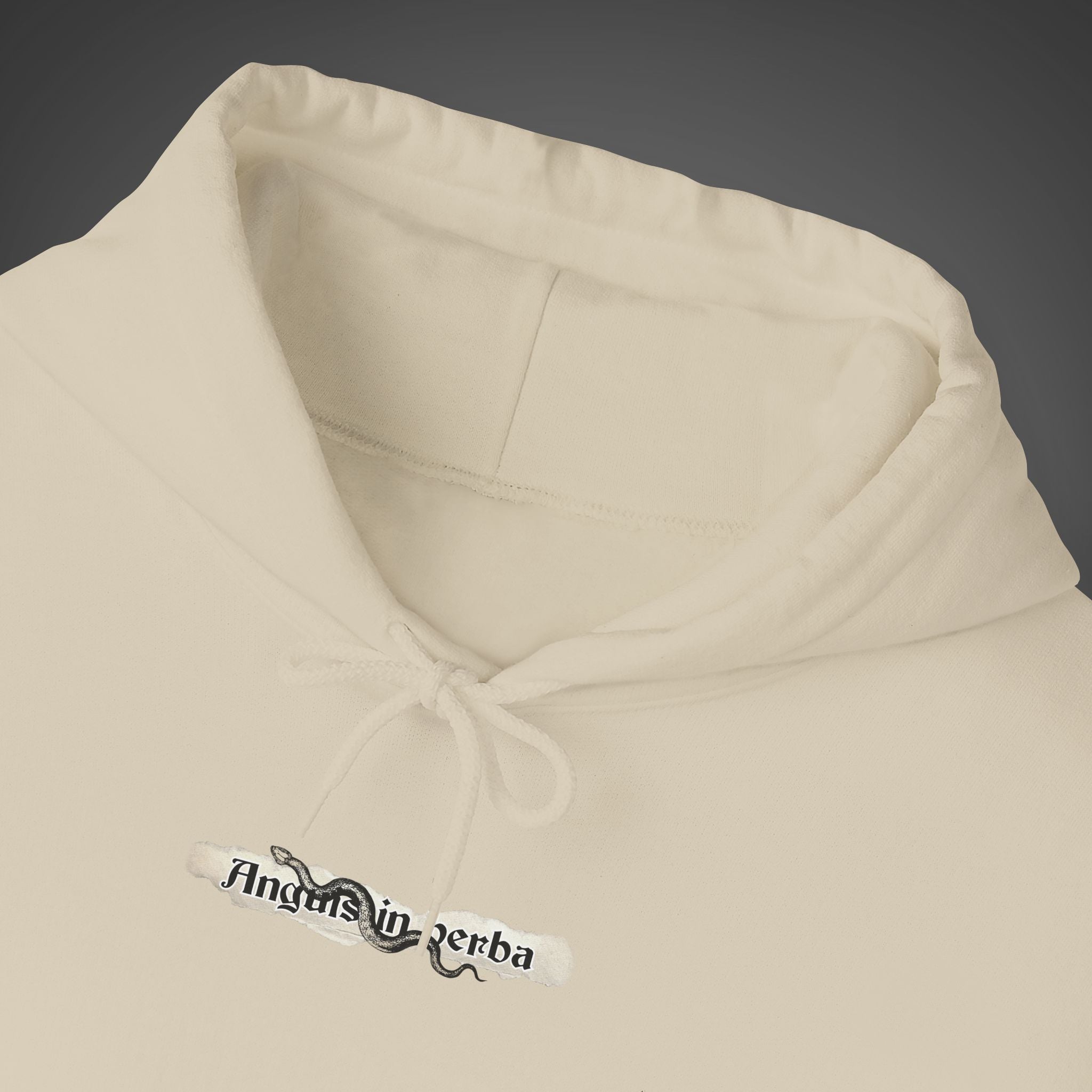 Women's "Anguis in herba" - "A snake in the grass"(hidden danger)  Hoodie