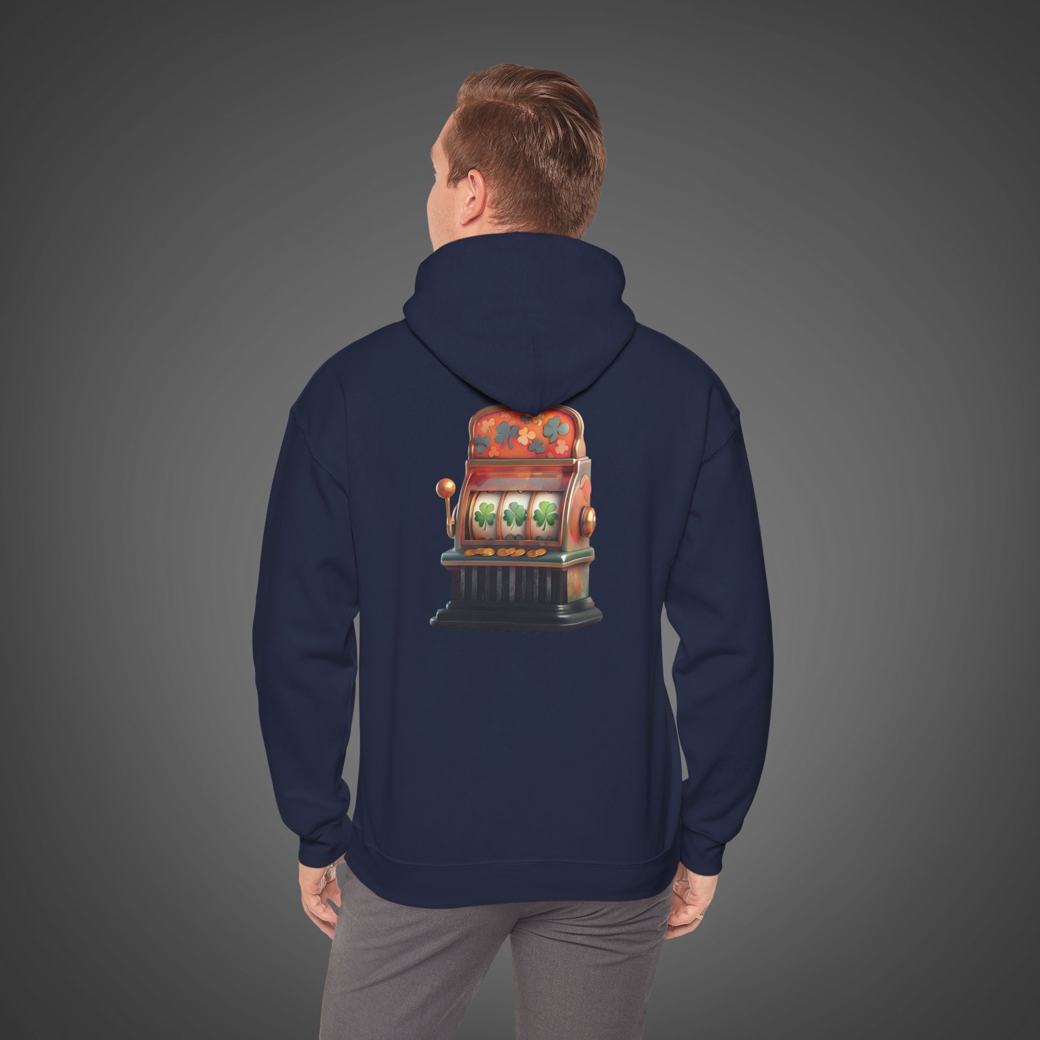 Men's "Filius albae gallinae" - "A child of the white hen" Hoodie