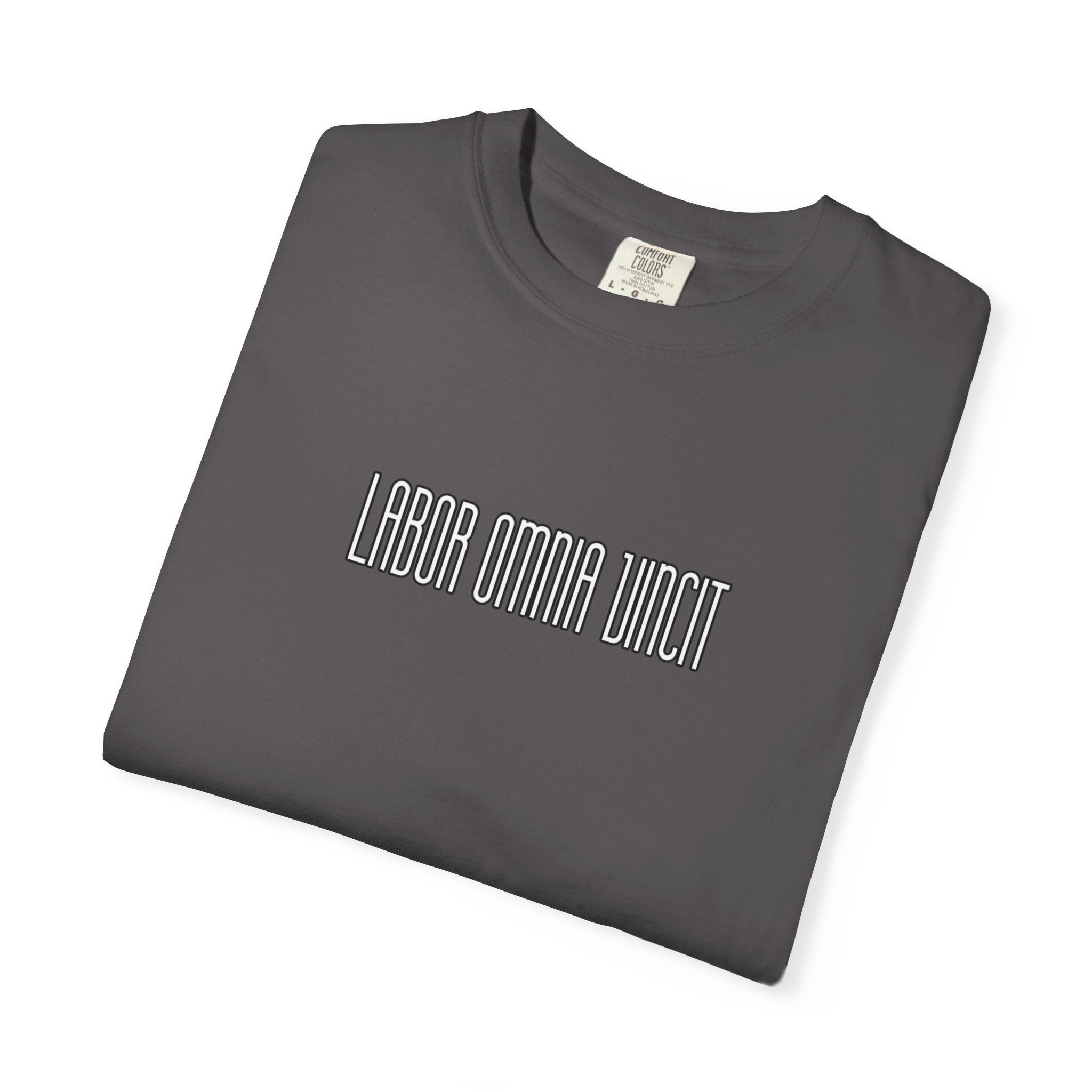 Men's "Labor Omnia Vincit " - "Work conquers all" T-shirt