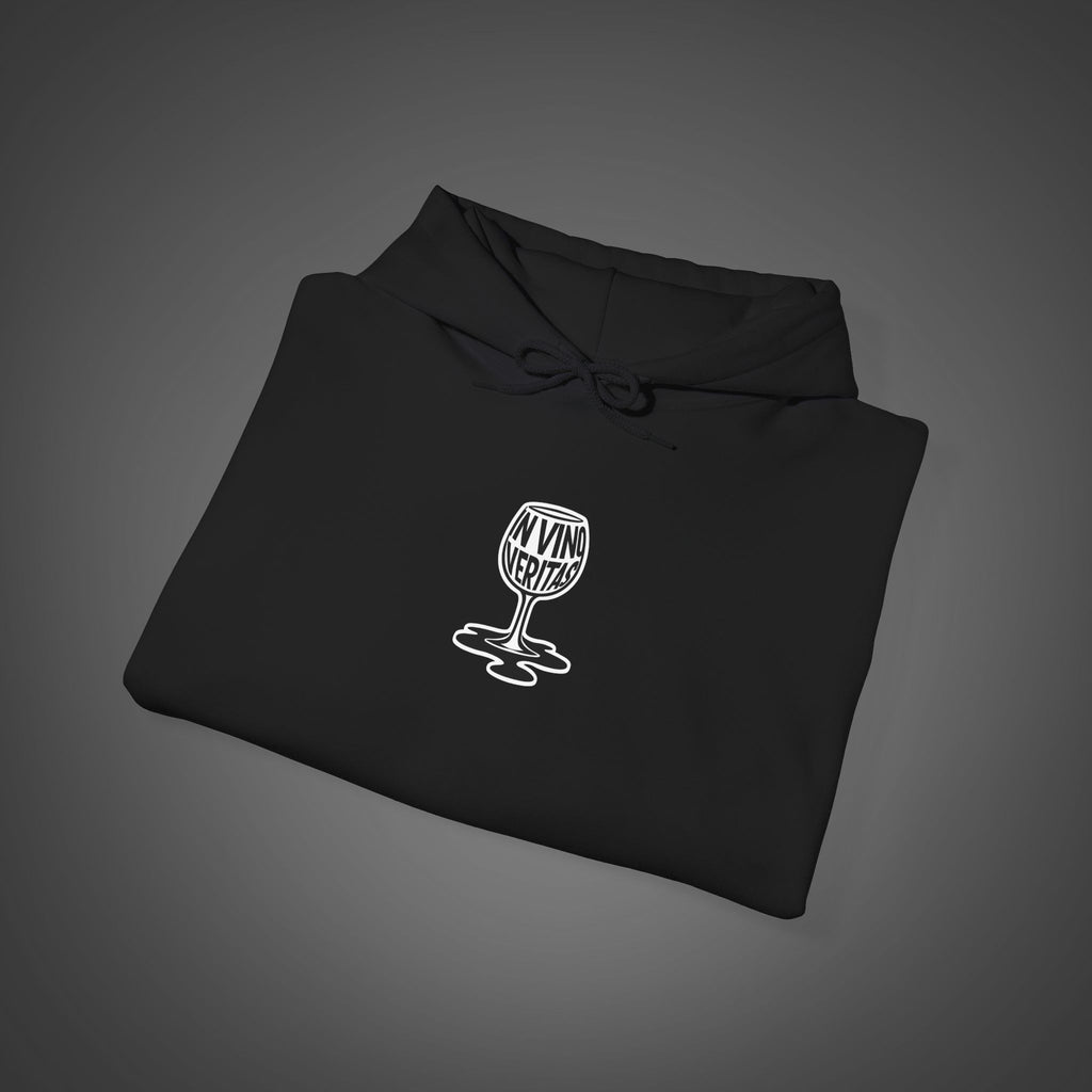 Women's "In vino veritas" - "In wine, truth" (Wine Glass) Hoodie