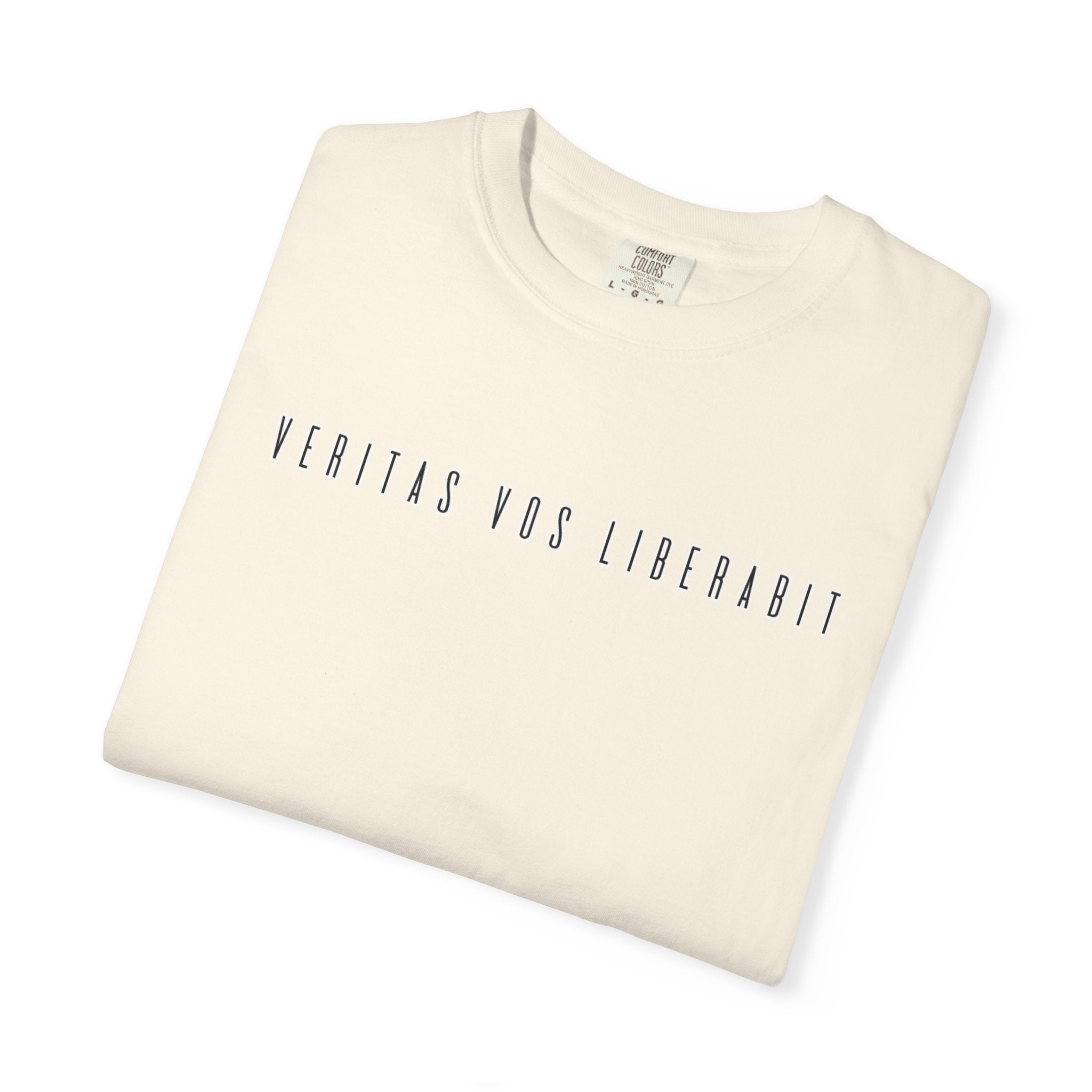 Women's "Veritas vos liberabit" - "The truth will set you free" T-shirt