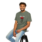 Men's Garment-Dyed "Anguis in herba" - "A snake in the grass" T-Shirt