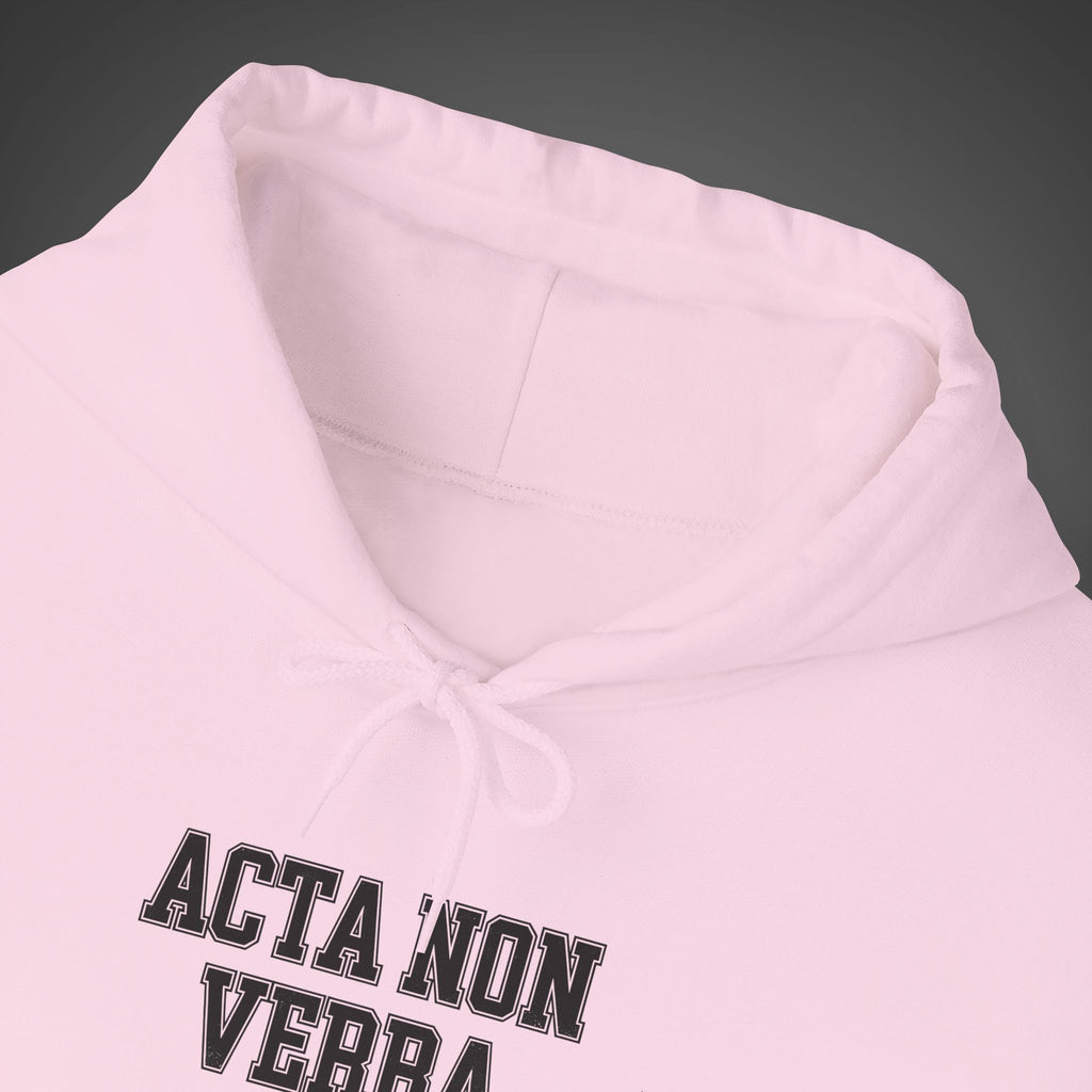Women's "Acta non verba" - "Deeds, not words"  Hoodie