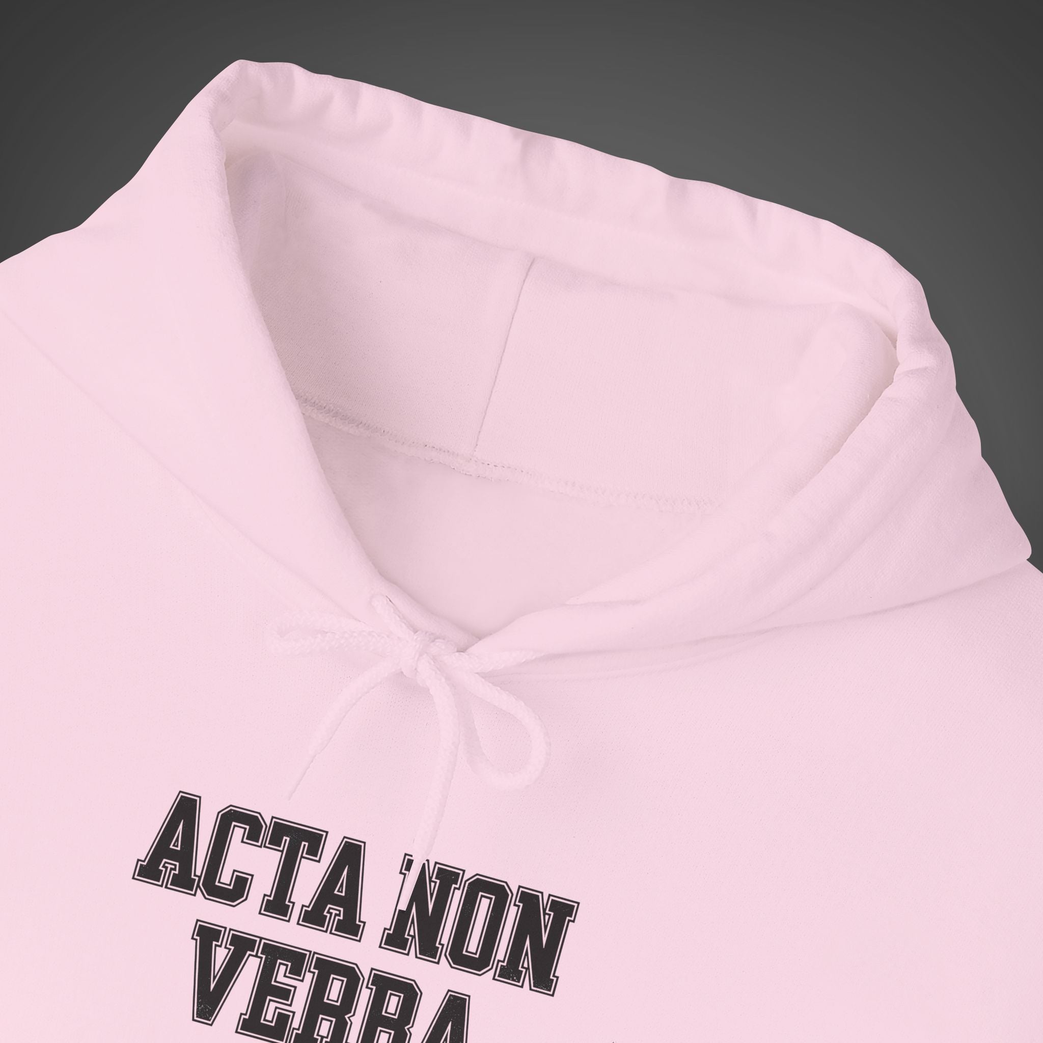 Women's "Acta non verba" - "Deeds, not words"  Hoodie