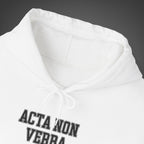 Women's "Acta non verba" - "Deeds, not words"  Hoodie