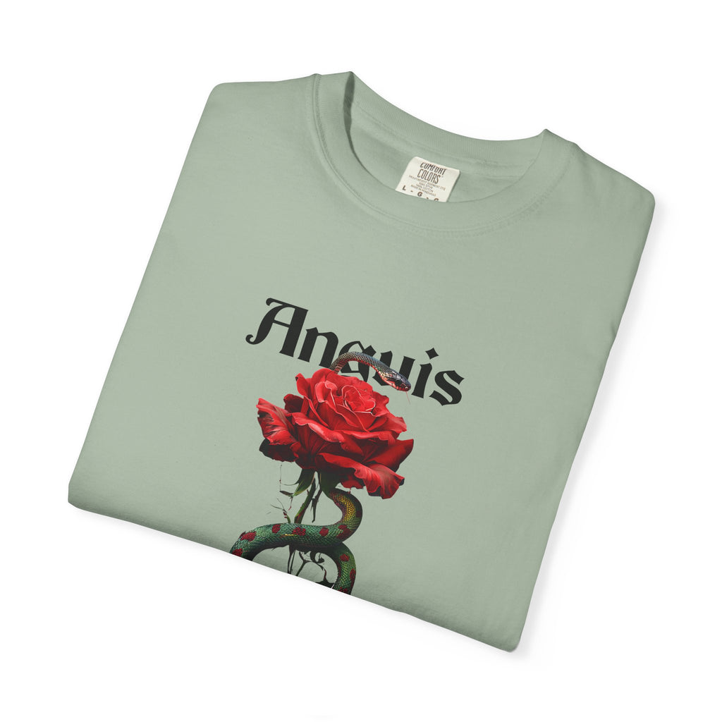 Men's Garment-Dyed "Anguis in herba" - "A snake in the grass" T-Shirt