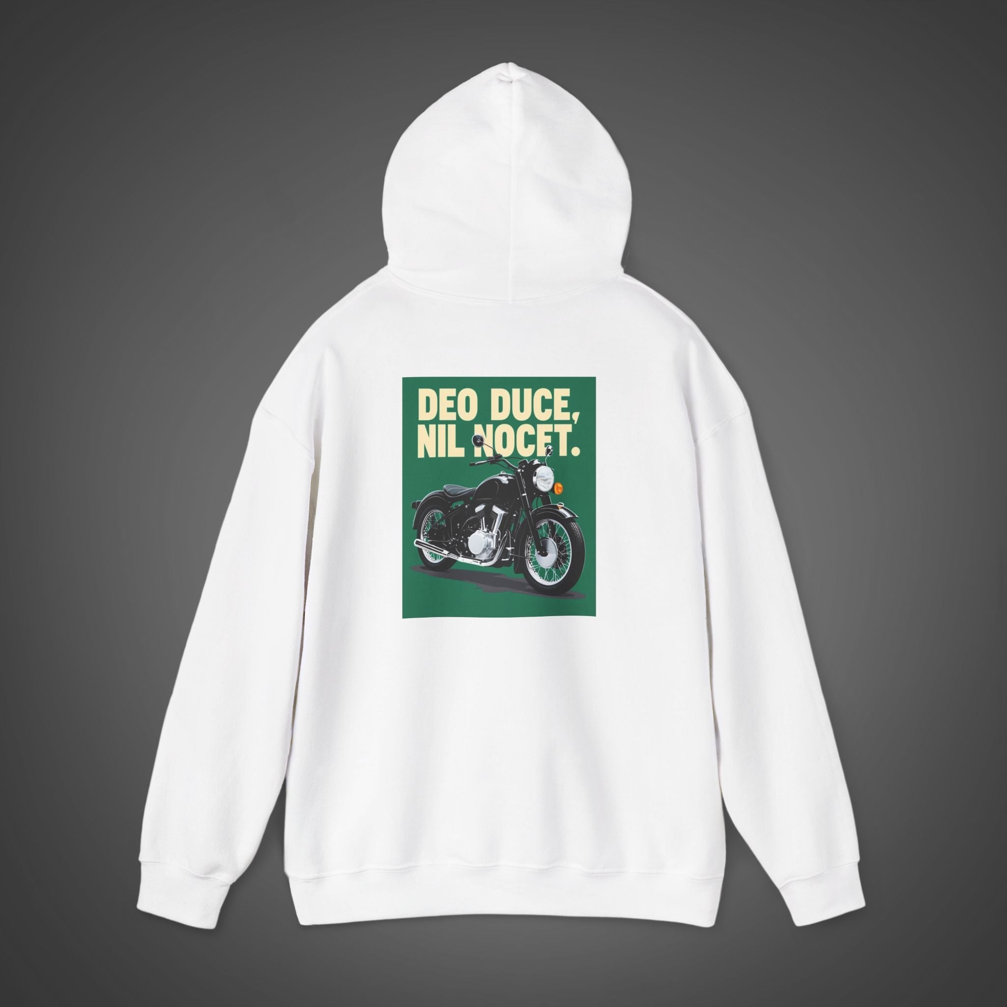 Men's "Deo duce, nil nocet" - "With God as my guide, nothing harms me" Hoodie