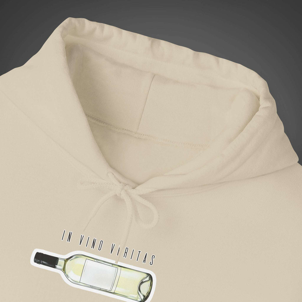 Women's "In vino veritas" - "In wine, truth" (Wine Bottle) Hoodie