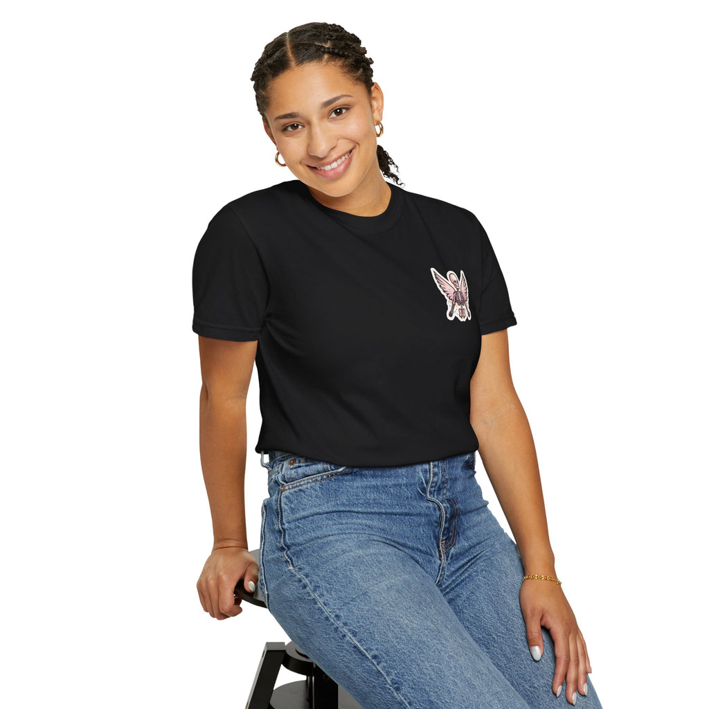 Women's "Alis grave nil" - "Nothing is heavy to those who have wings" T-Shirt